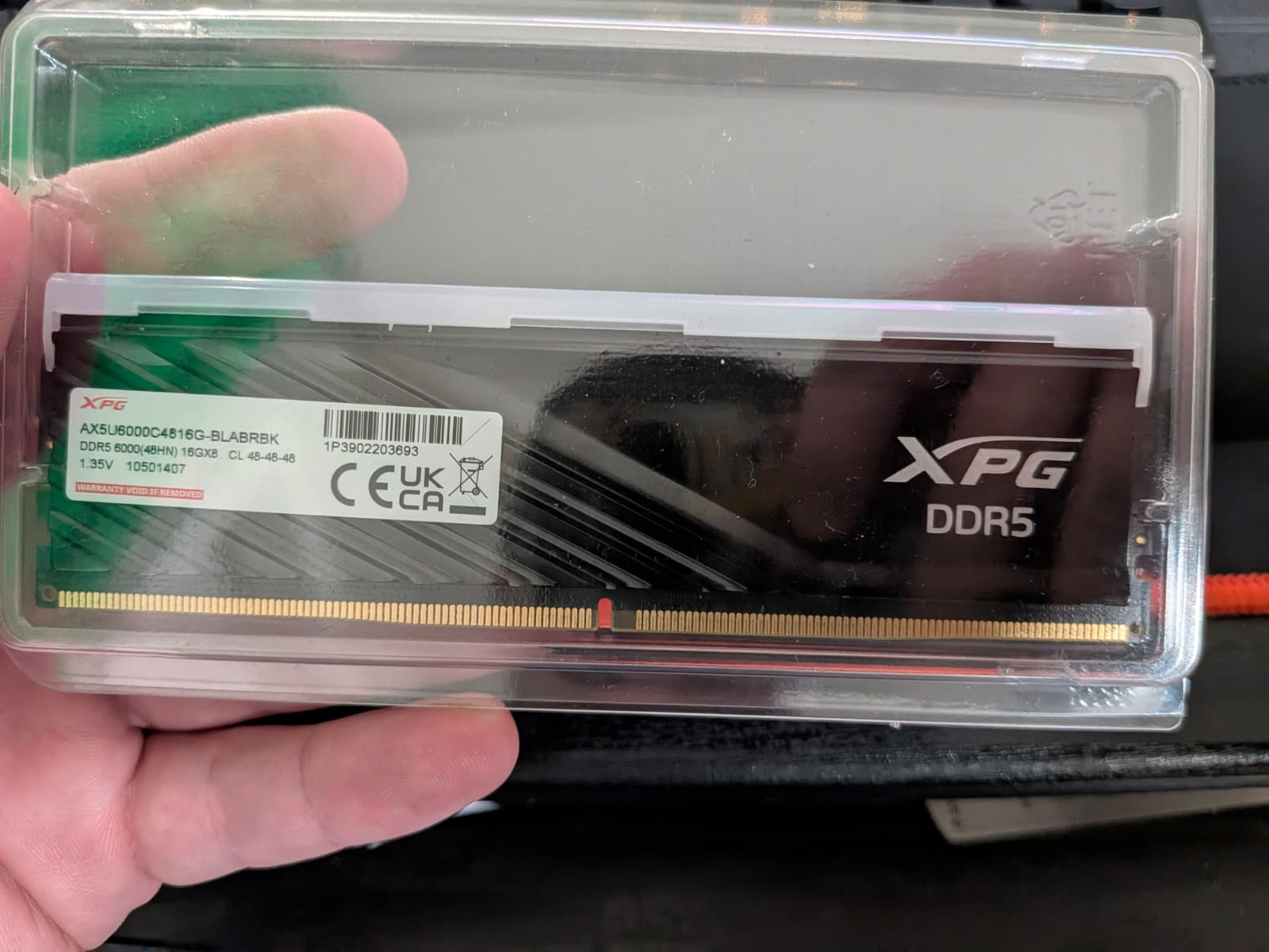 ADATA RAM XPG Lancer Blade RGB DDR5 U-DIMM 16GB 6000MHz