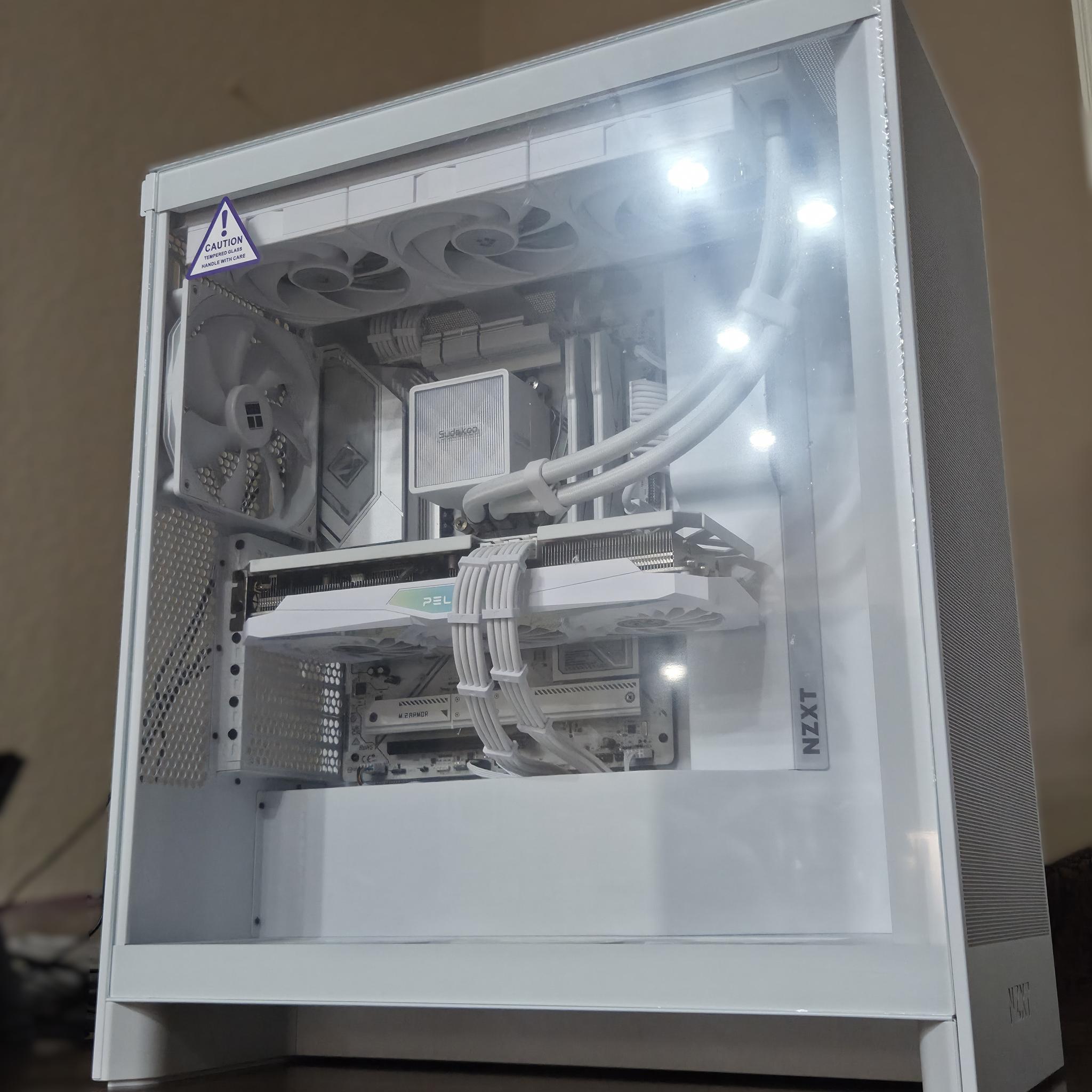 Frost Knight!❄️⚔️ 3080 Ti 12GB | 7600X3D | 32GB DDR5 | 1TB Gen4 NVMe