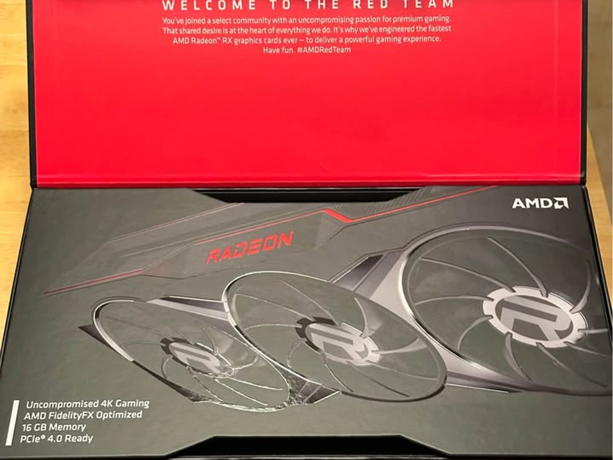 AMD RX 6800 XT Reference 16 GB with original box