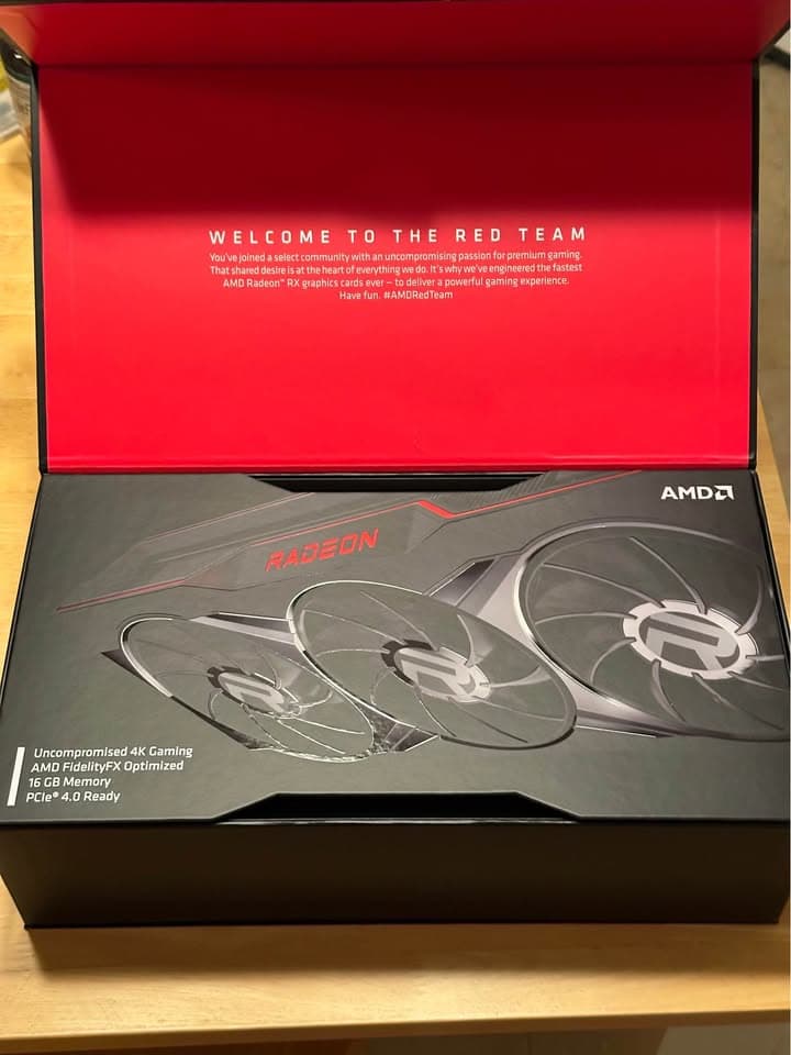 AMD RX 6800 XT Reference 16 GB with original box