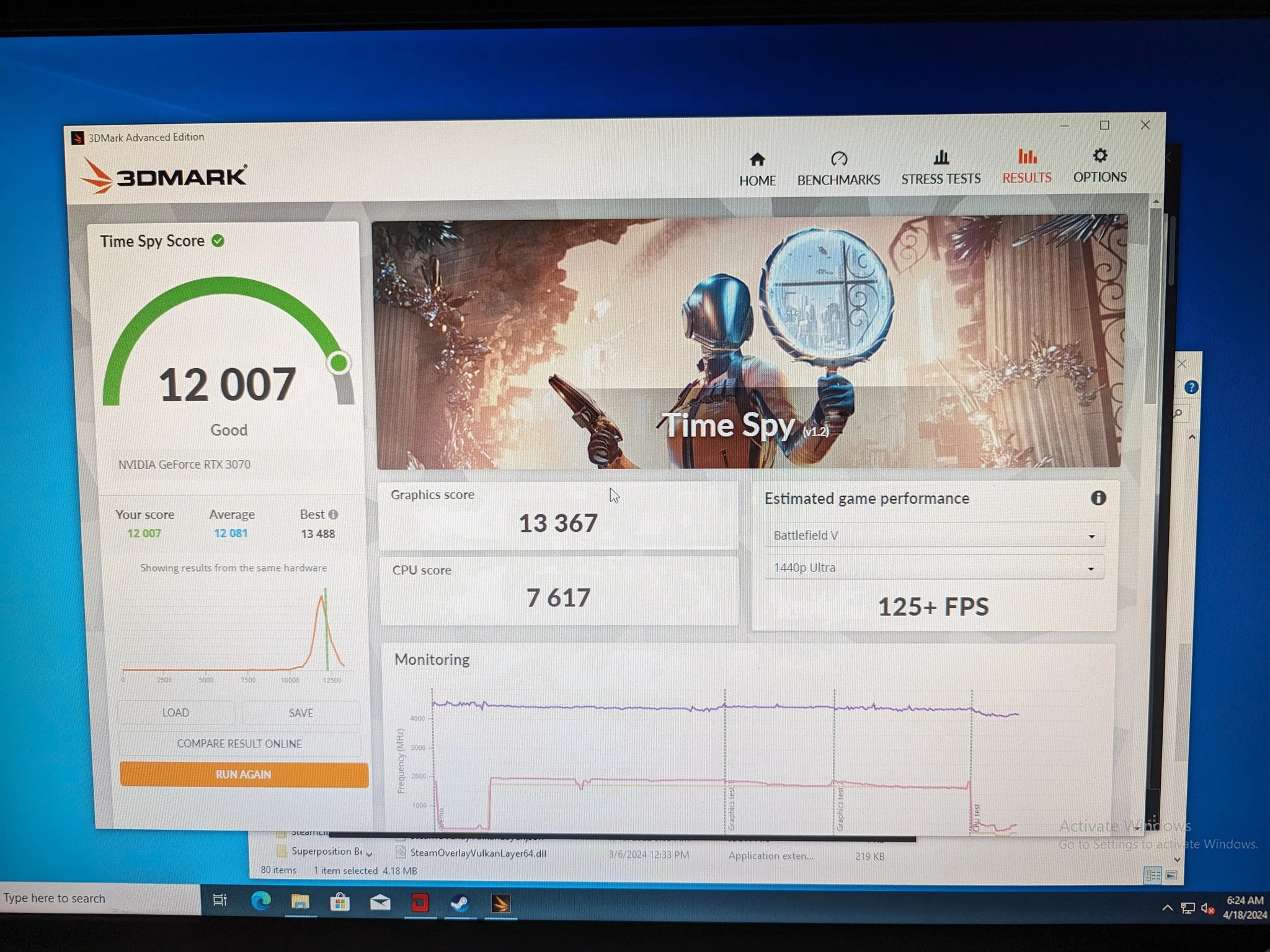Orange Beast RTX 3070 Ryzen 5 3600XT 32GB RAM 2TB NVMe