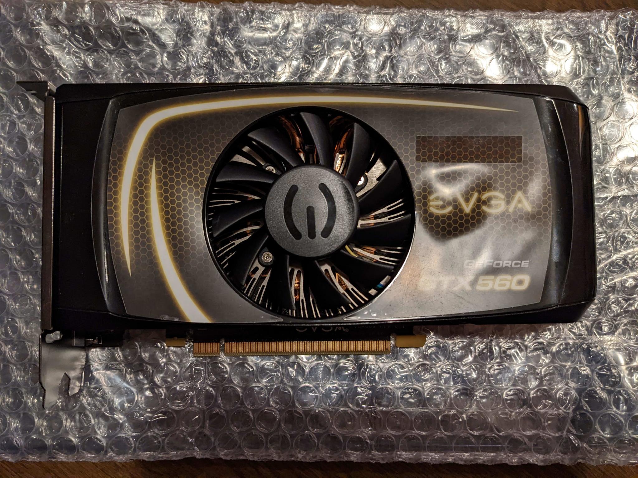 EVGA GeForce GTX 560 1GB Video Card 01G-P3-1461-KR Tested