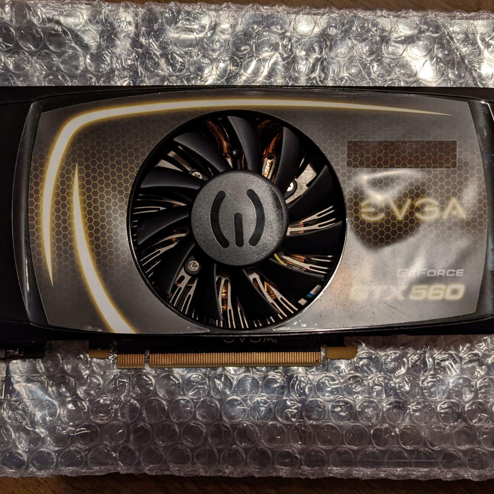 EVGA GeForce GTX 560 1GB Video Card 01G-P3-1461-KR Tested