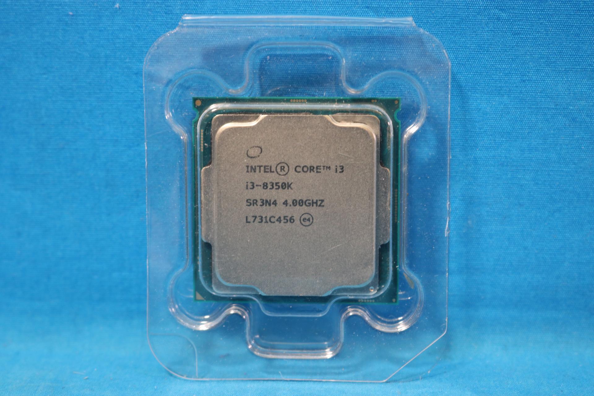 Intel Core i3-8350K 4.00GHz LGA1151/Socket H4 4-C0re 8MB Desktop CPU SR3N4