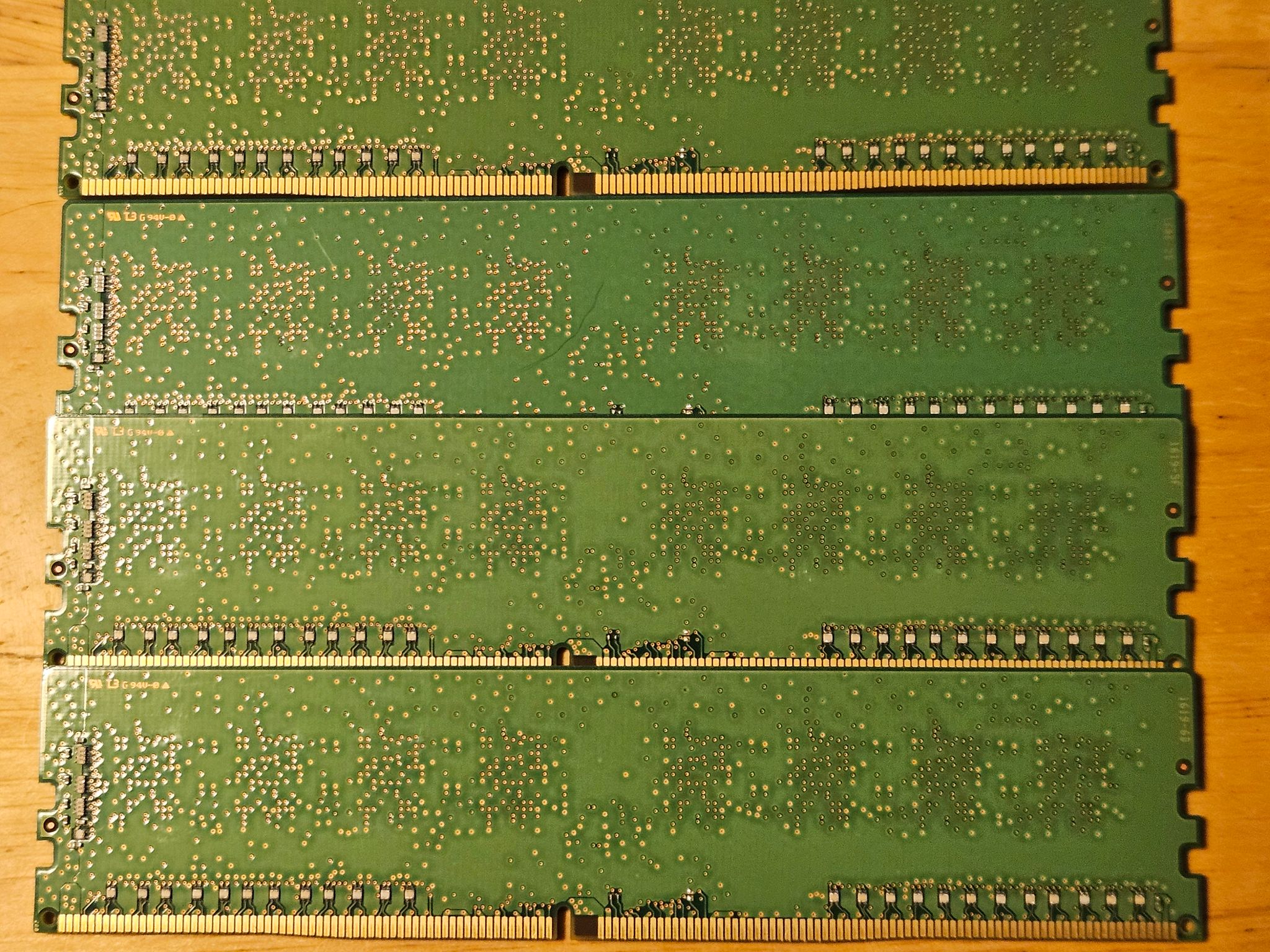 Samsung DDR4 U-Dimms 2133 MT/s 4x4GB Sticks