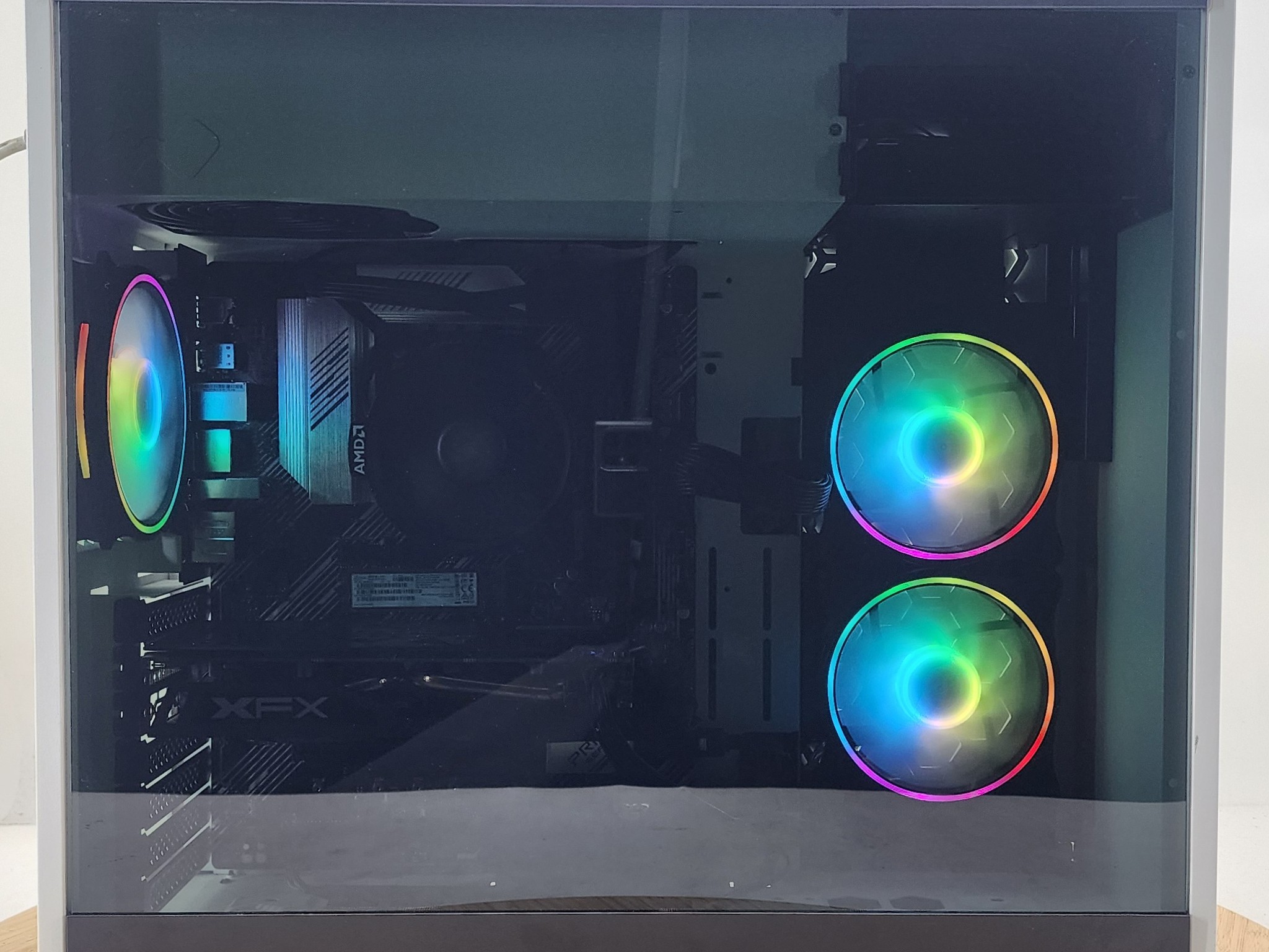 Gaming PC Ryzen 5 3600 16GB RAM 256GB SSD + 500GB HDD RX 570 8GB Win11 Computer