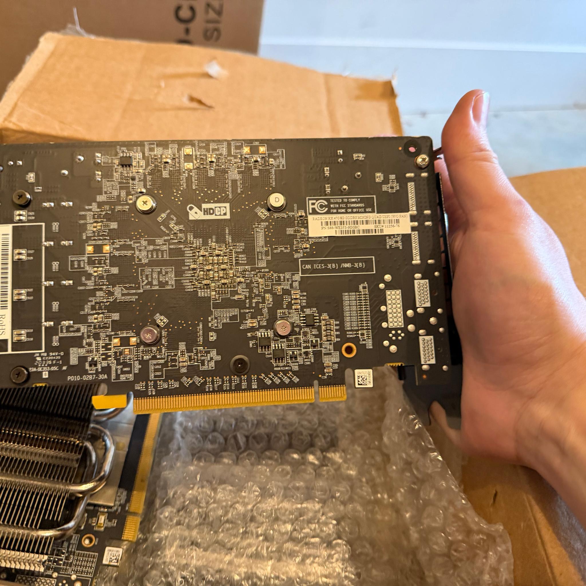 15lbs of Mining and GPU
