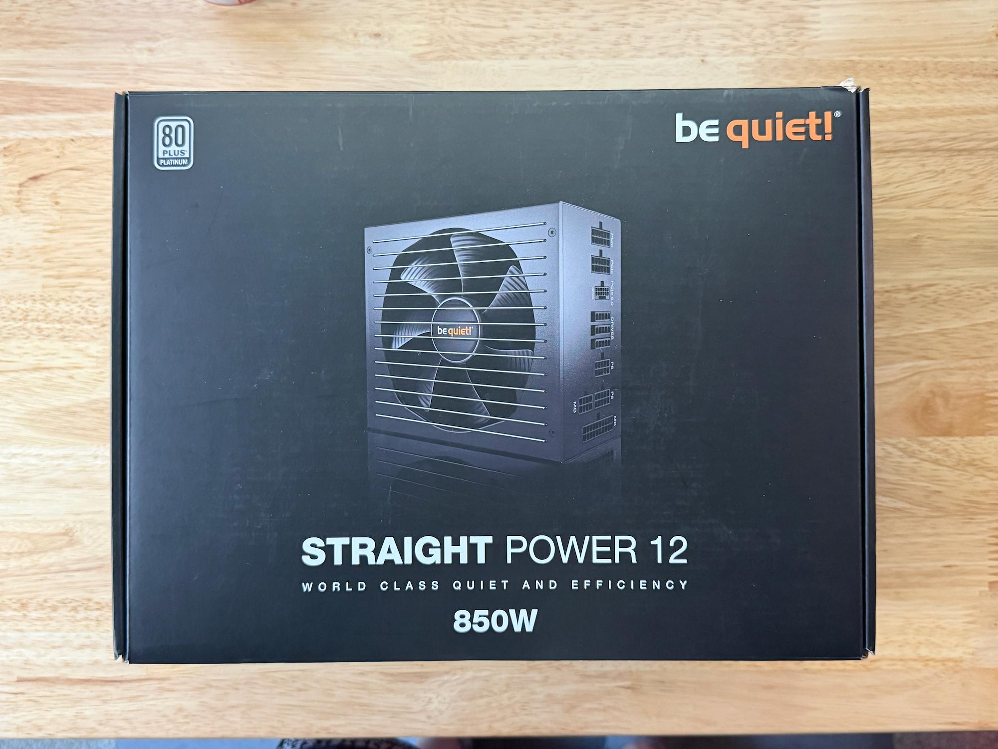 be quiet! Straight Power 12 850W | 80 PLUS Platinum