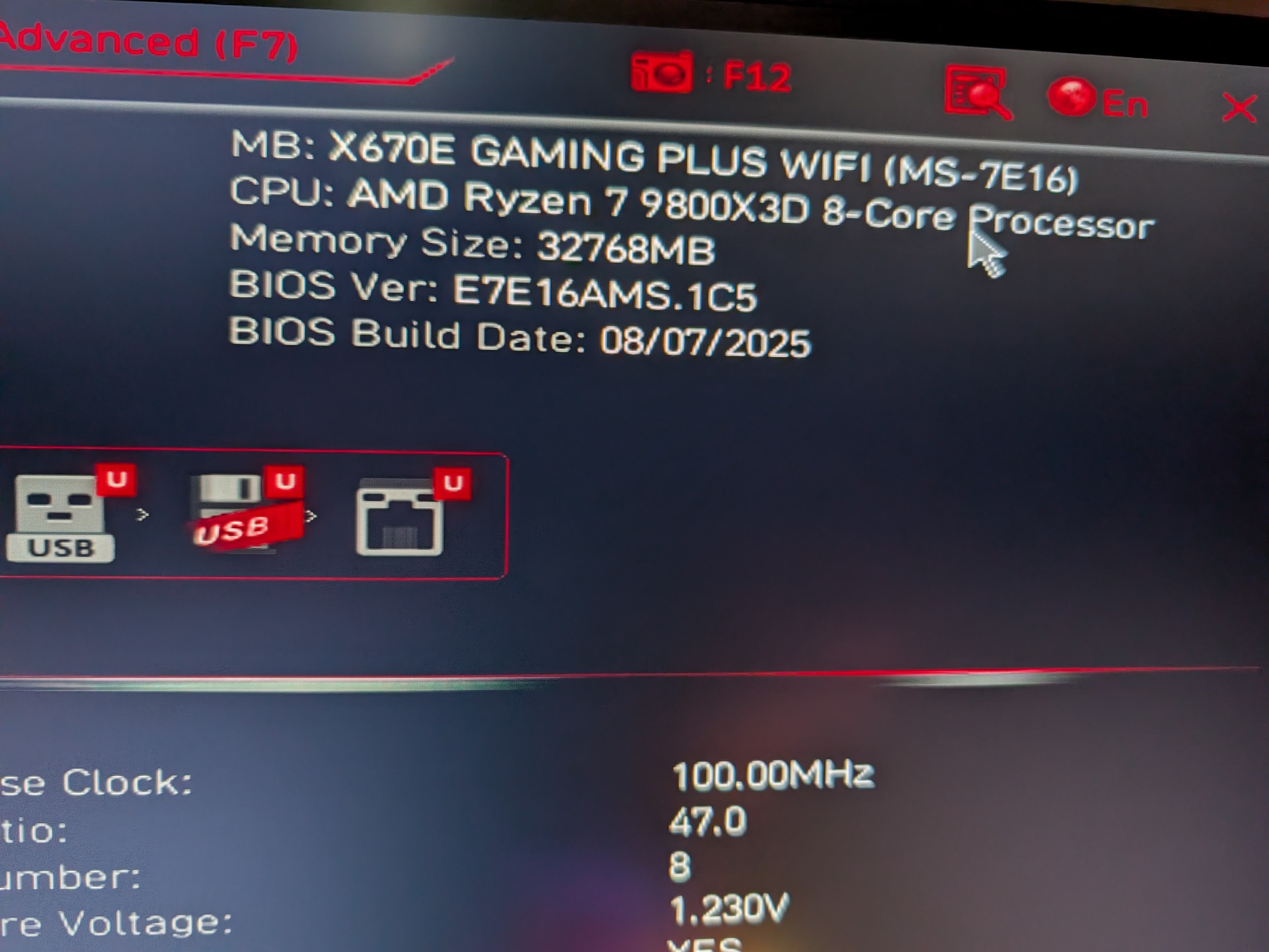 MSI X670E GAMING PLUS WIFI