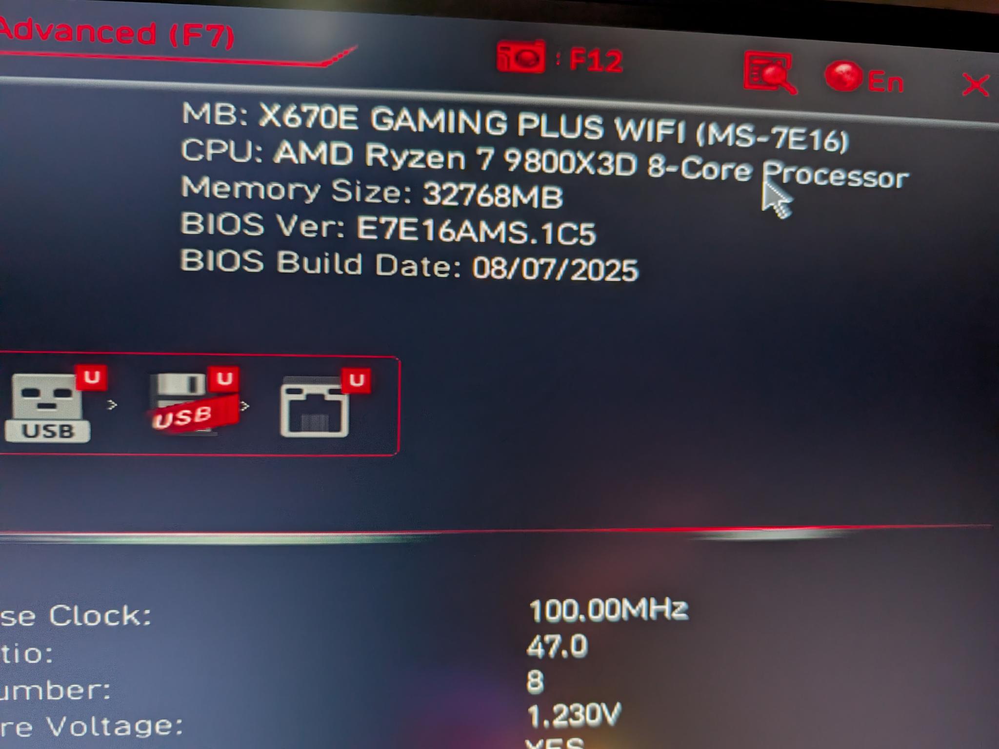 MSI X670E GAMING PLUS WIFI