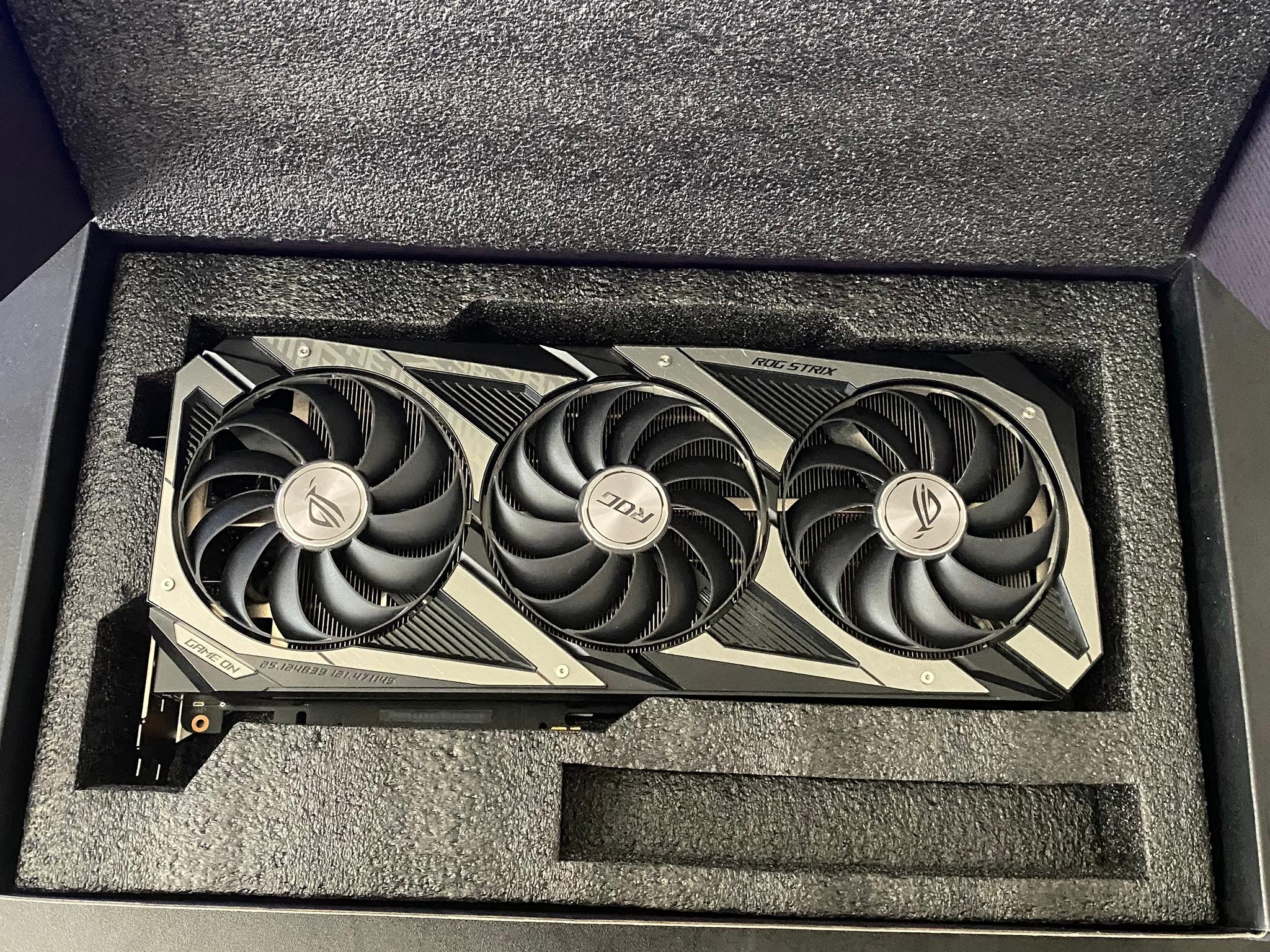 ASUS ROG STRIX 3080 OC Edition Graphics Card 12GB GDDR6X (HDMI, DisplayPort)