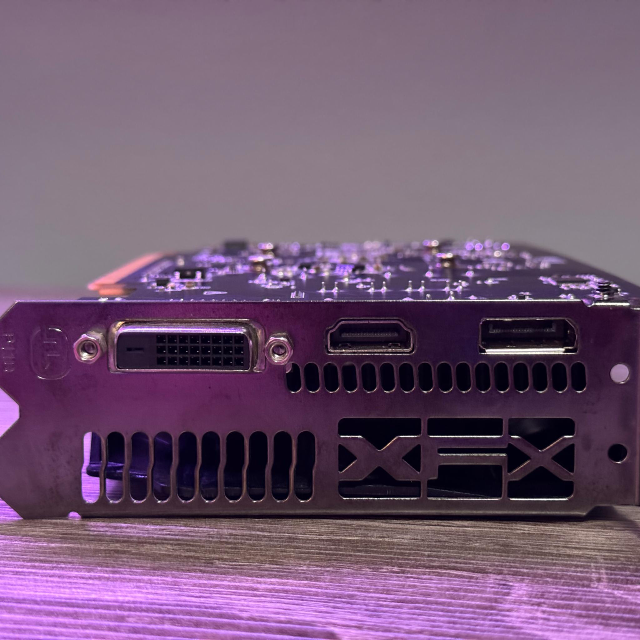 USED XFX’s AMD RX550 4GB GDDR5 GPU