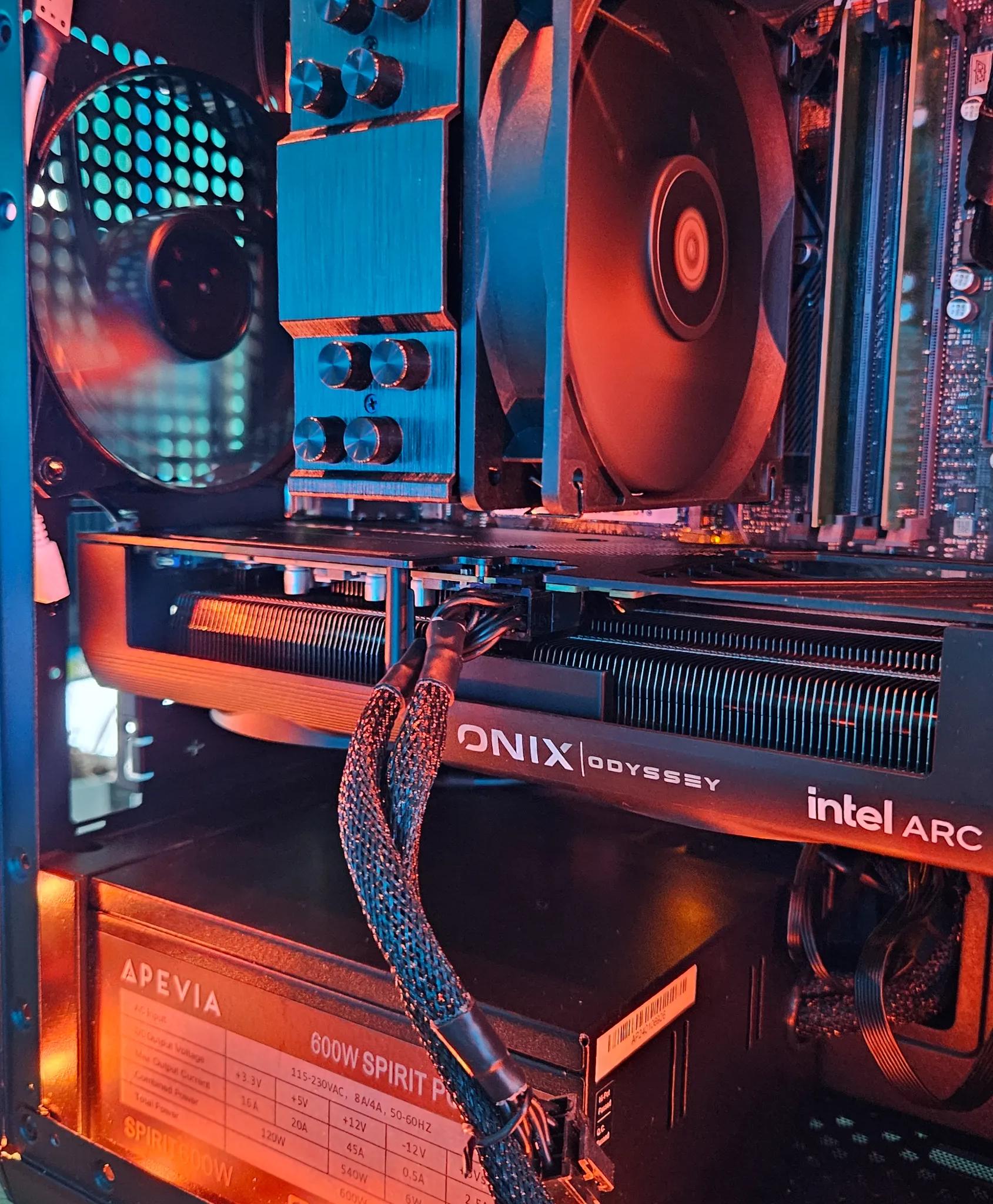 Intel Arc B580 System with an i7 9700k!