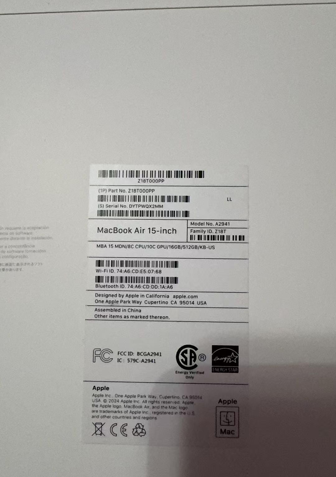 MacBook Air M3