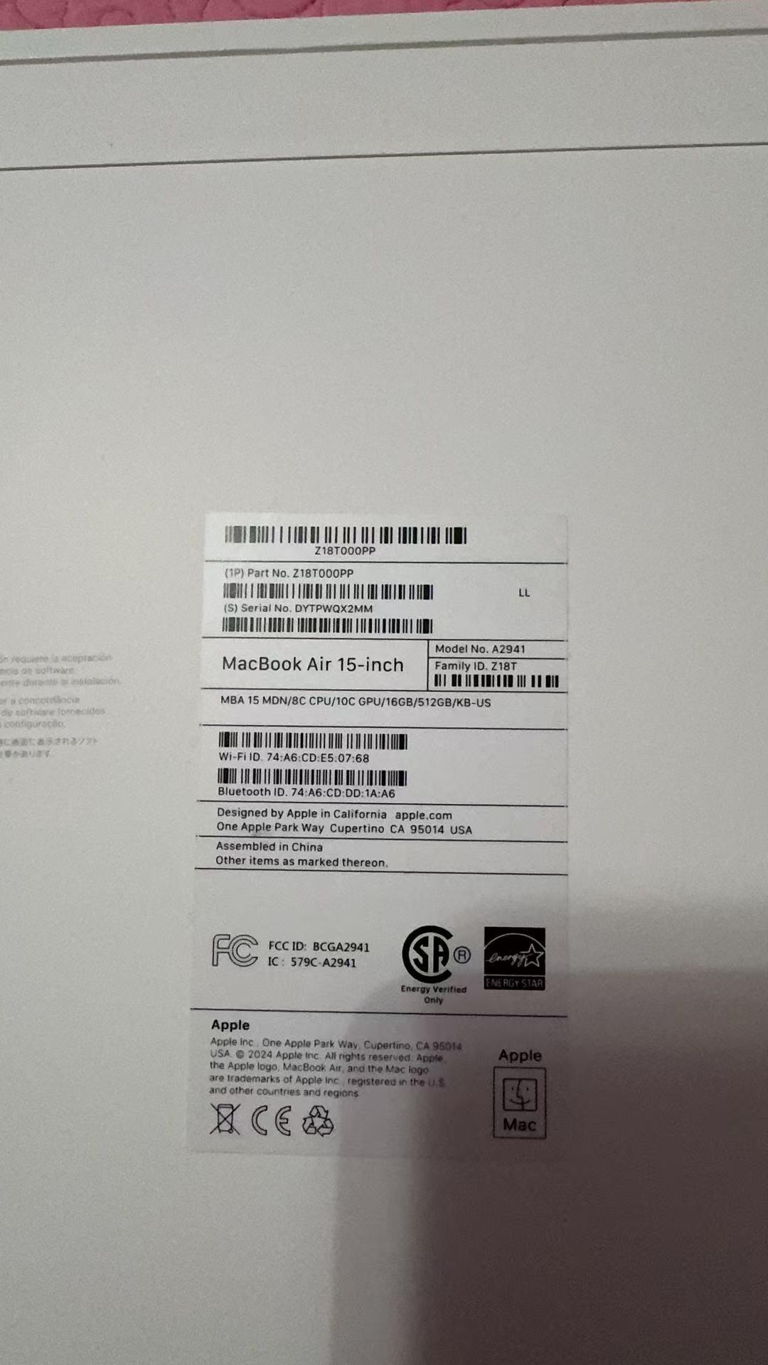 MacBook Air M3