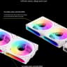 TEUCER DL-1 ARGB PC Fan Kit 3 in 1 RGB Wireless Modular Prism Fan x3 fans pack