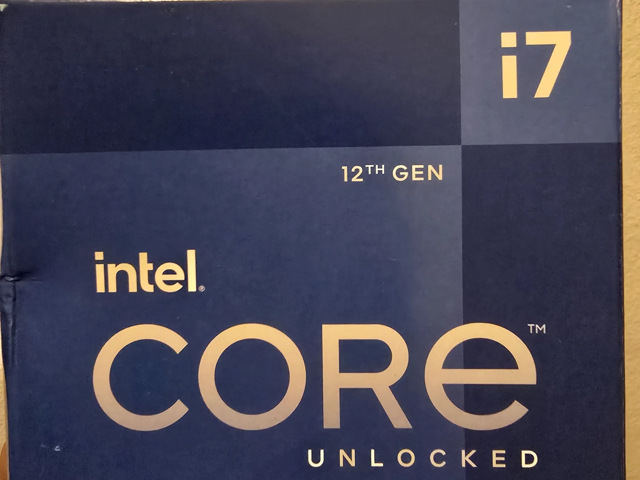 Intel Core i7 12700K