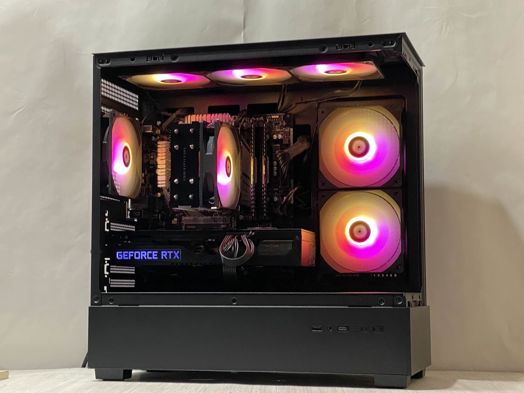 RTX 3080, Ryzen 7 5700X, 16GB DDR4, 1TB NVMe SSD, WiFi - Gaming PC