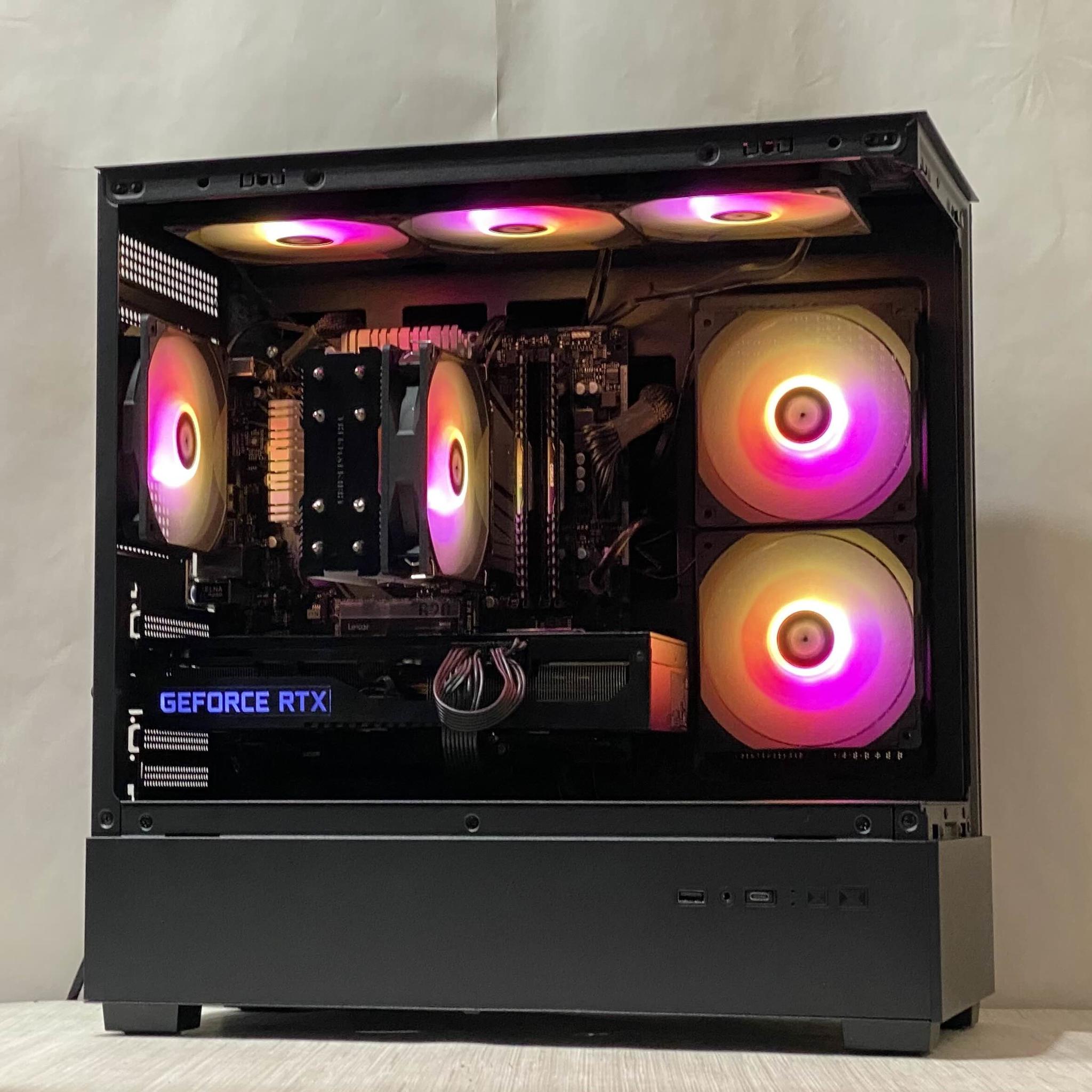 RTX 3080, Ryzen 7 5700X, 16GB DDR4, 1TB NVMe SSD, WiFi - Gaming PC