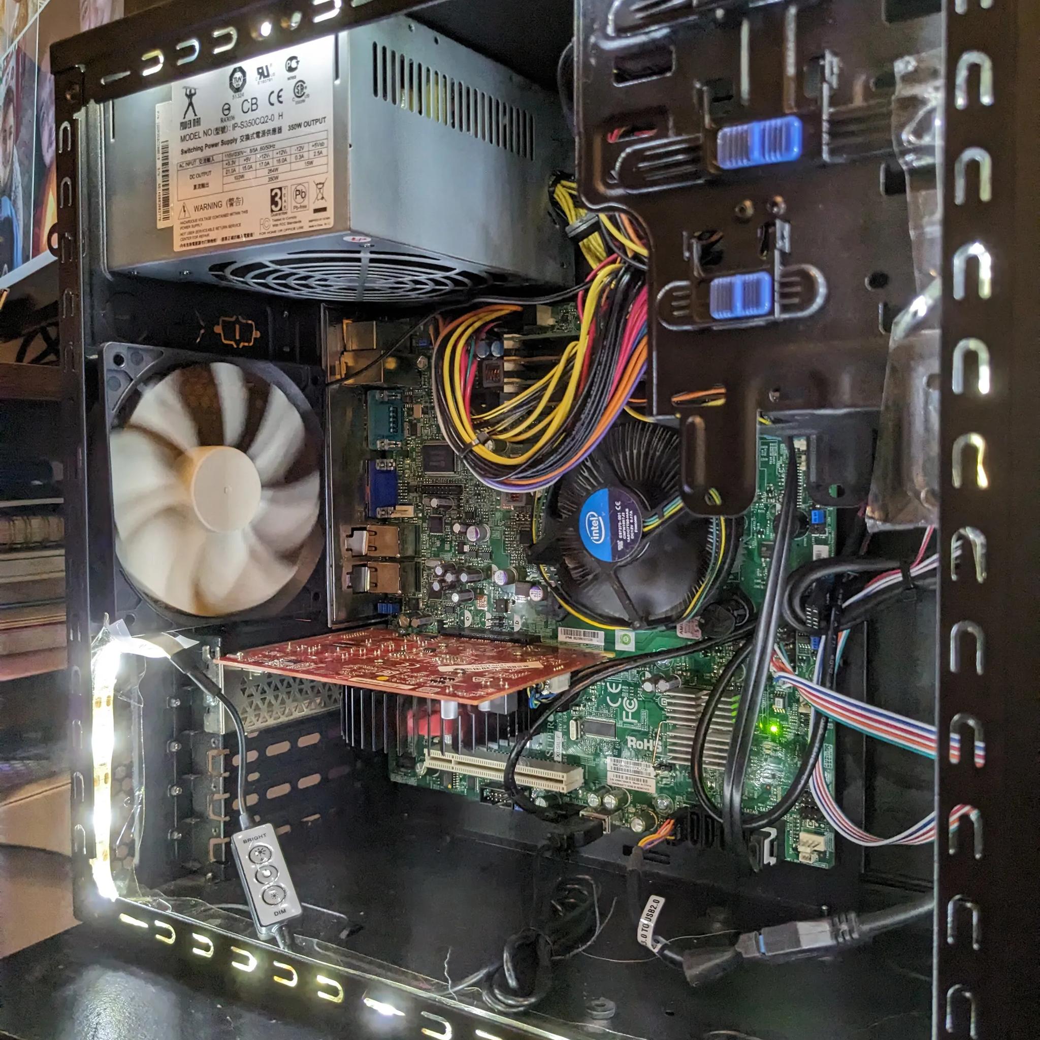 FREE SHIP||"Nightlight"|||i5-750,16GB RAM,RX 460 2GB,240GB SSD,500GB HDD,Win10, WiFi