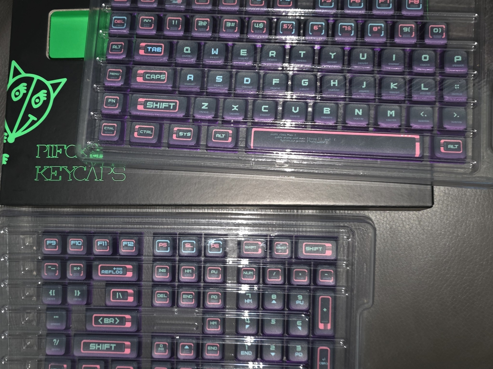Piifox cyber punk Asa profile keycap set