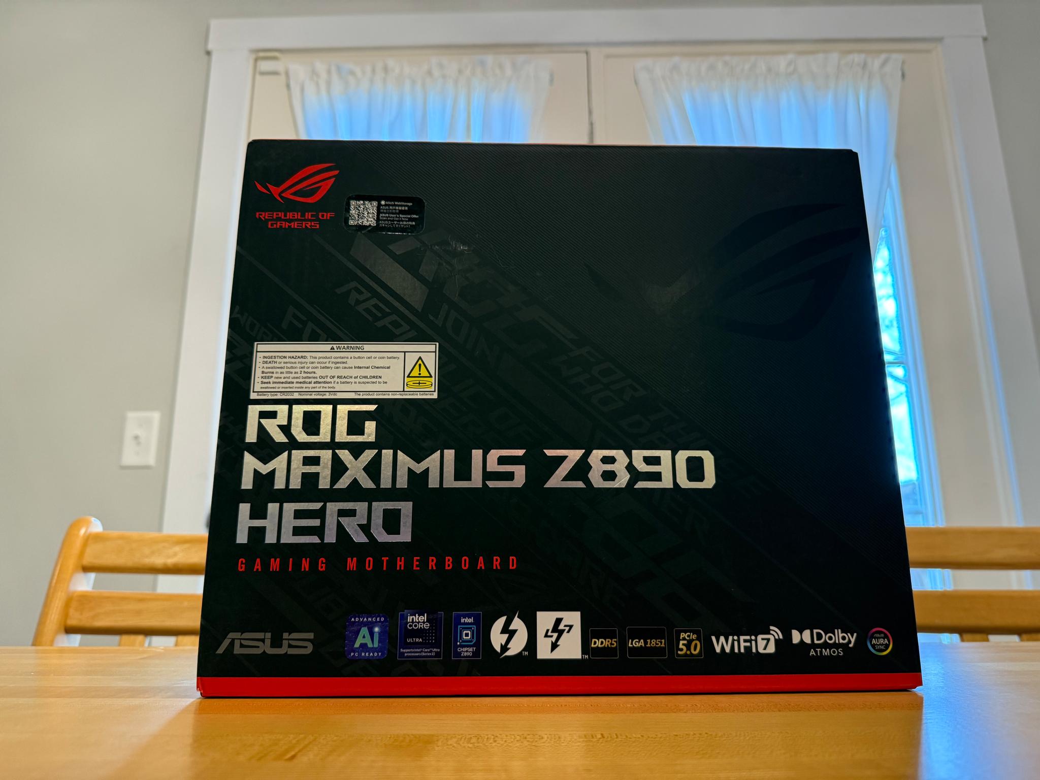 BNIB: Asus ROG Maximus Z890 Hero