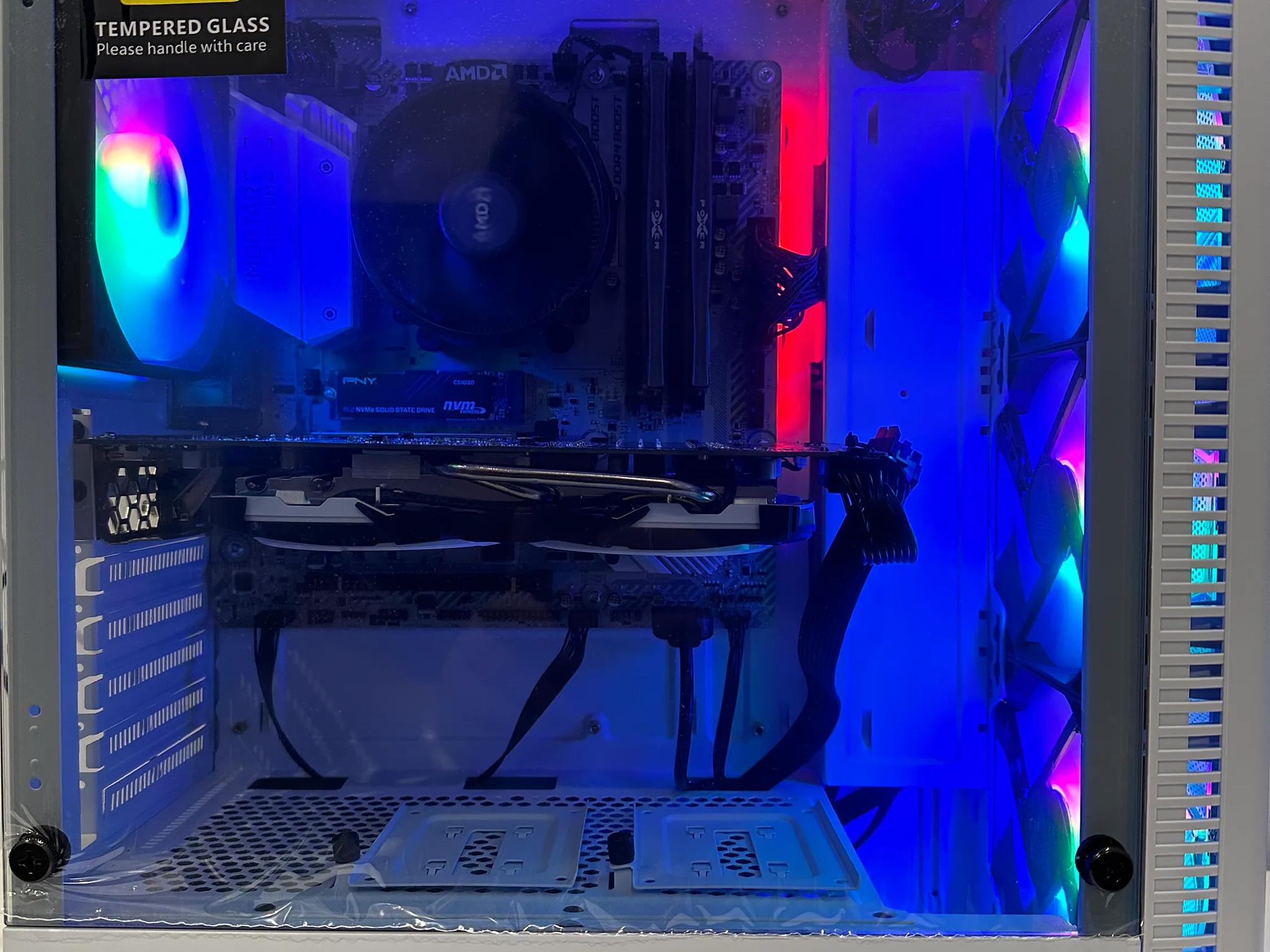 🎮🍭 Gaming PC🎮🍭 -MSI RX 580 ARMOR 4GB-AMD RYZEN Ryzen 3 3100 4/8 CT-16GB DDR4 RAM-512GB NVME