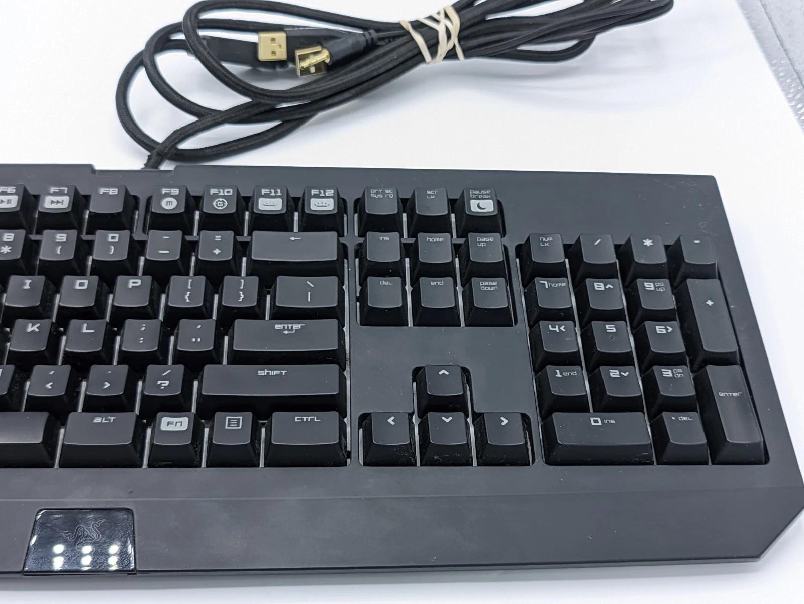 Razer BlackWidow Chroma USB Mechanical RGB Gaming Keyboard RZ03-0122 - Tested
