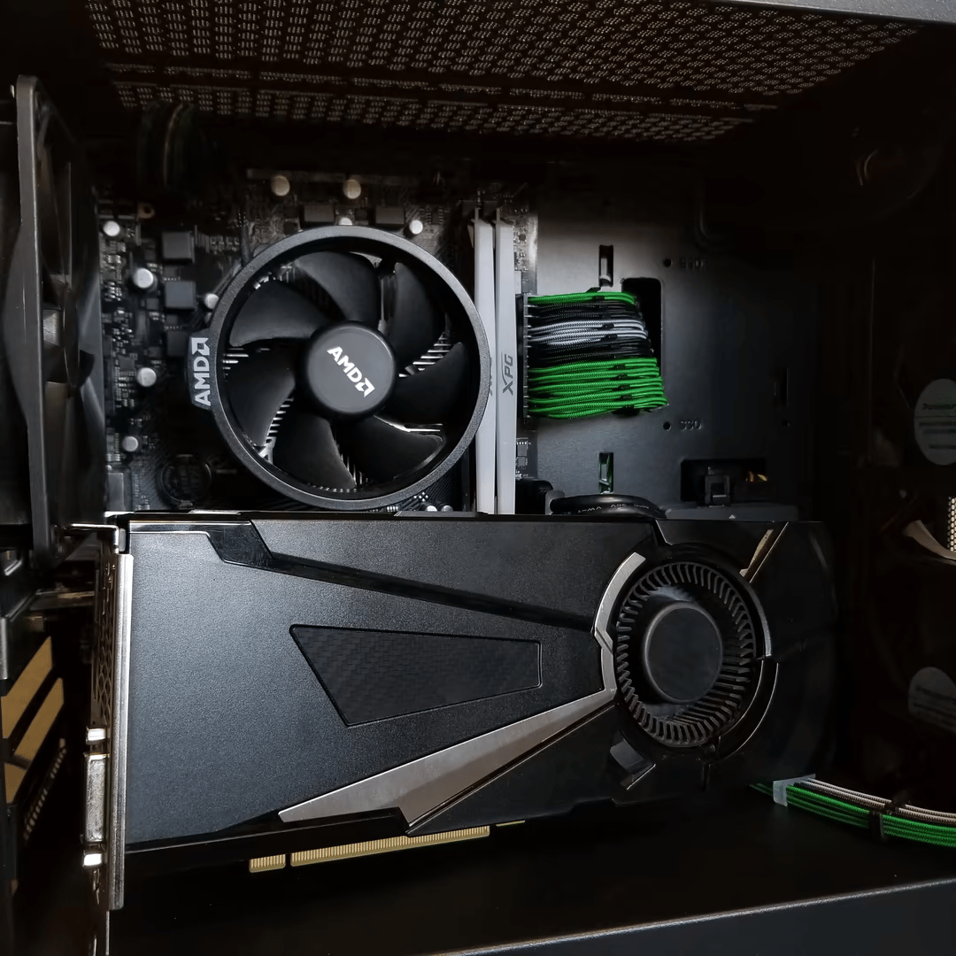 AMD Ryzen 5 3600X // Nvidia GeForce GTX 1070 8G // XPG 2x8 16GB