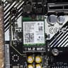 ASRock B760M Pro RS DDR5 Motherboard + Installed Intel Wi-Fi 6 AX200 Kit