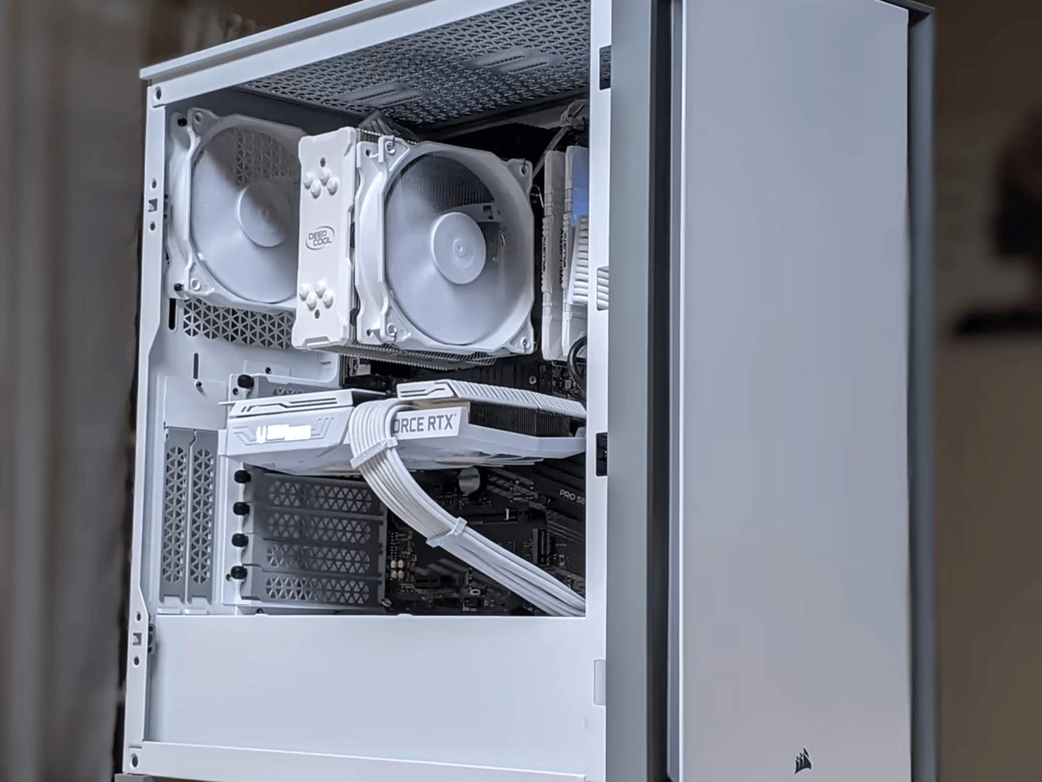 White High End AMD Gaming PC Ryzen 5 3600 -  RTX 3060