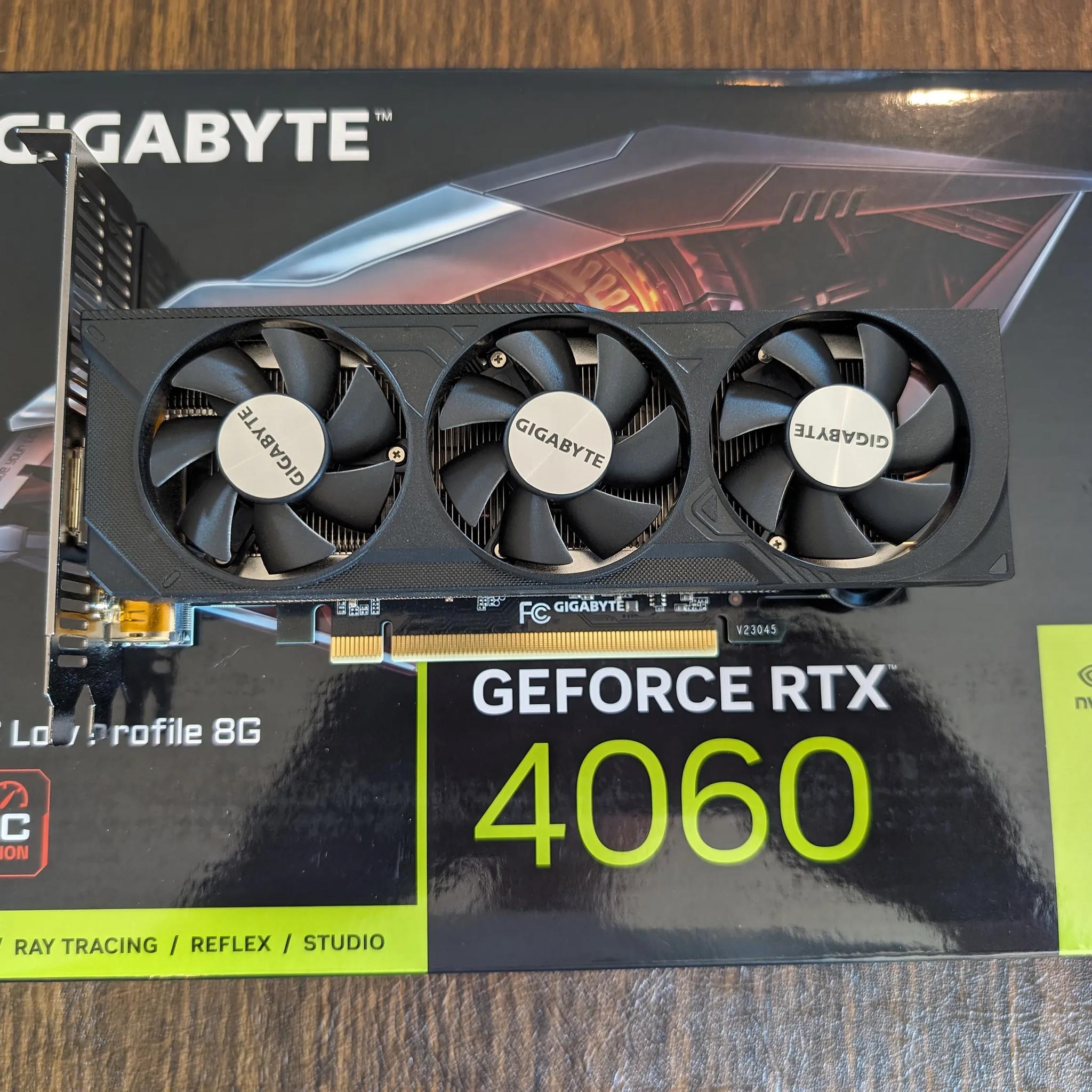 Gigabyte Nvidia GeForce RTX 4060 OC Low Profile 8G - USED Like New