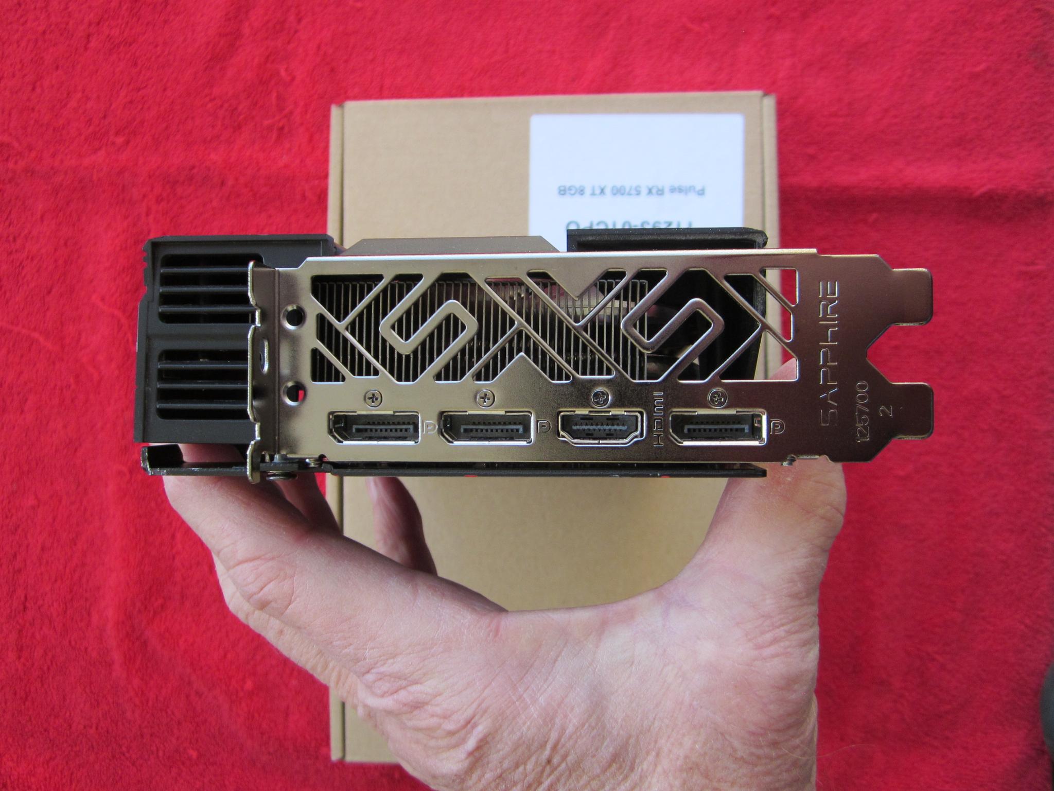 Sapphire Pulse AMD Radeon RX 5700 XT 8GB Refurbished With New Fans