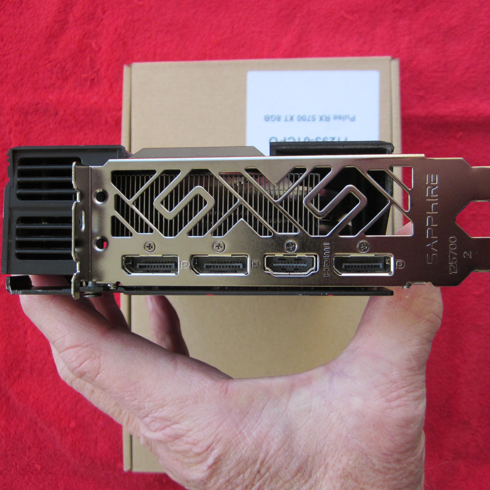 Sapphire Pulse AMD Radeon RX 5700 XT 8GB Refurbished With New Fans