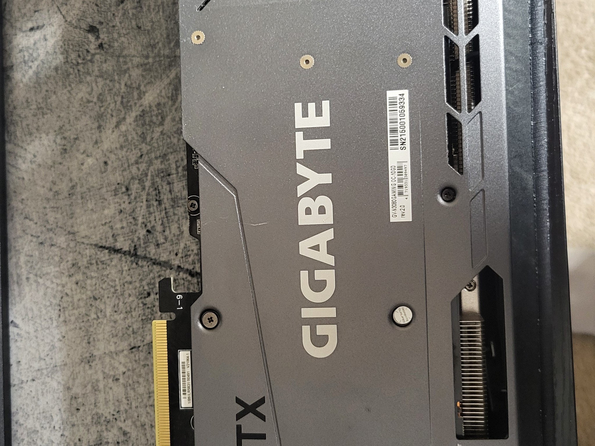 Gigabyte GAMING OC GeForce RTX 3080 10GB