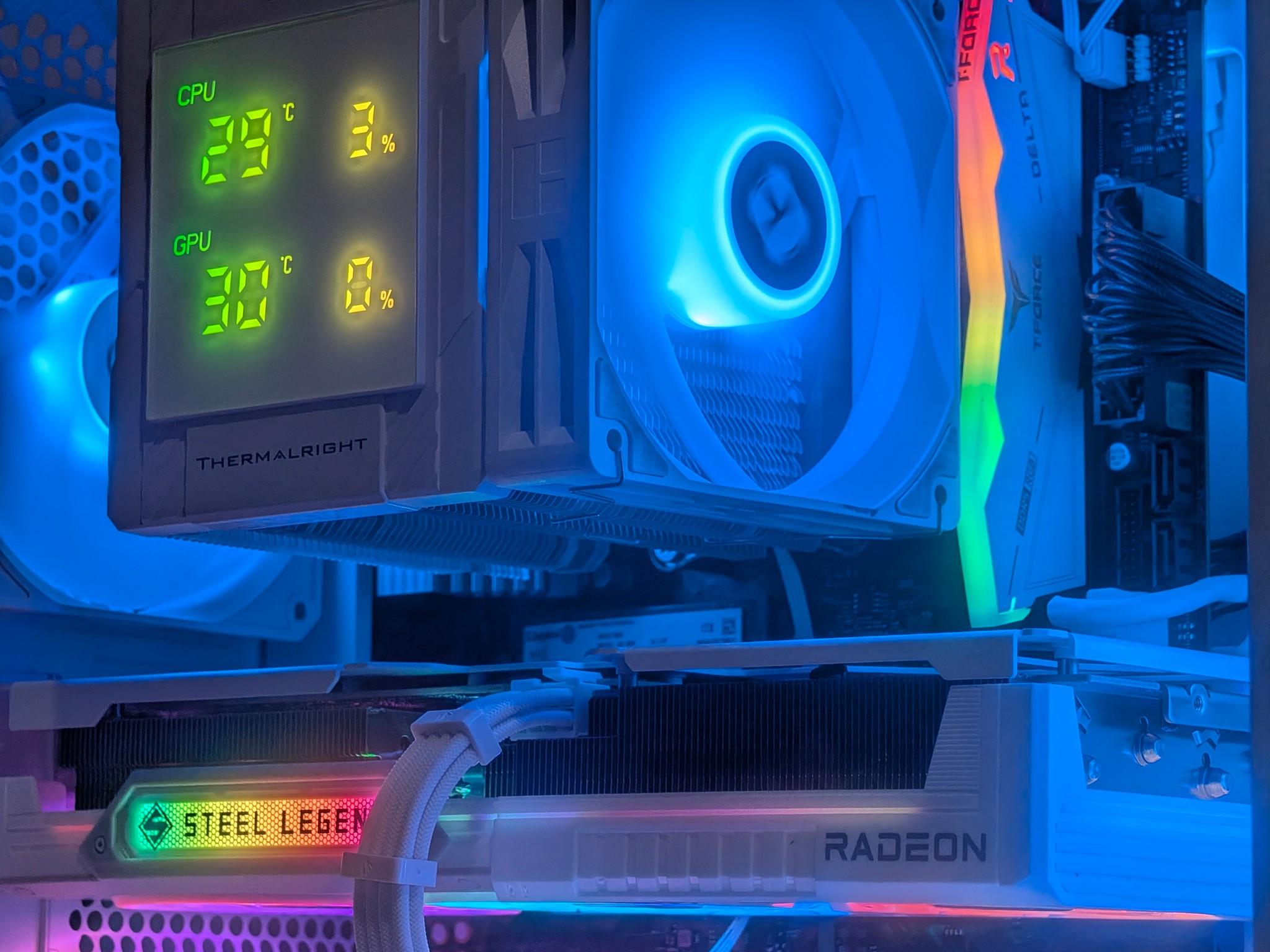 🌈🤍Ryzen 5 7600x | RX 9060XT 8GB | 16GB DDR5 | 1TB SSD | Gaming PC🤍🌈
