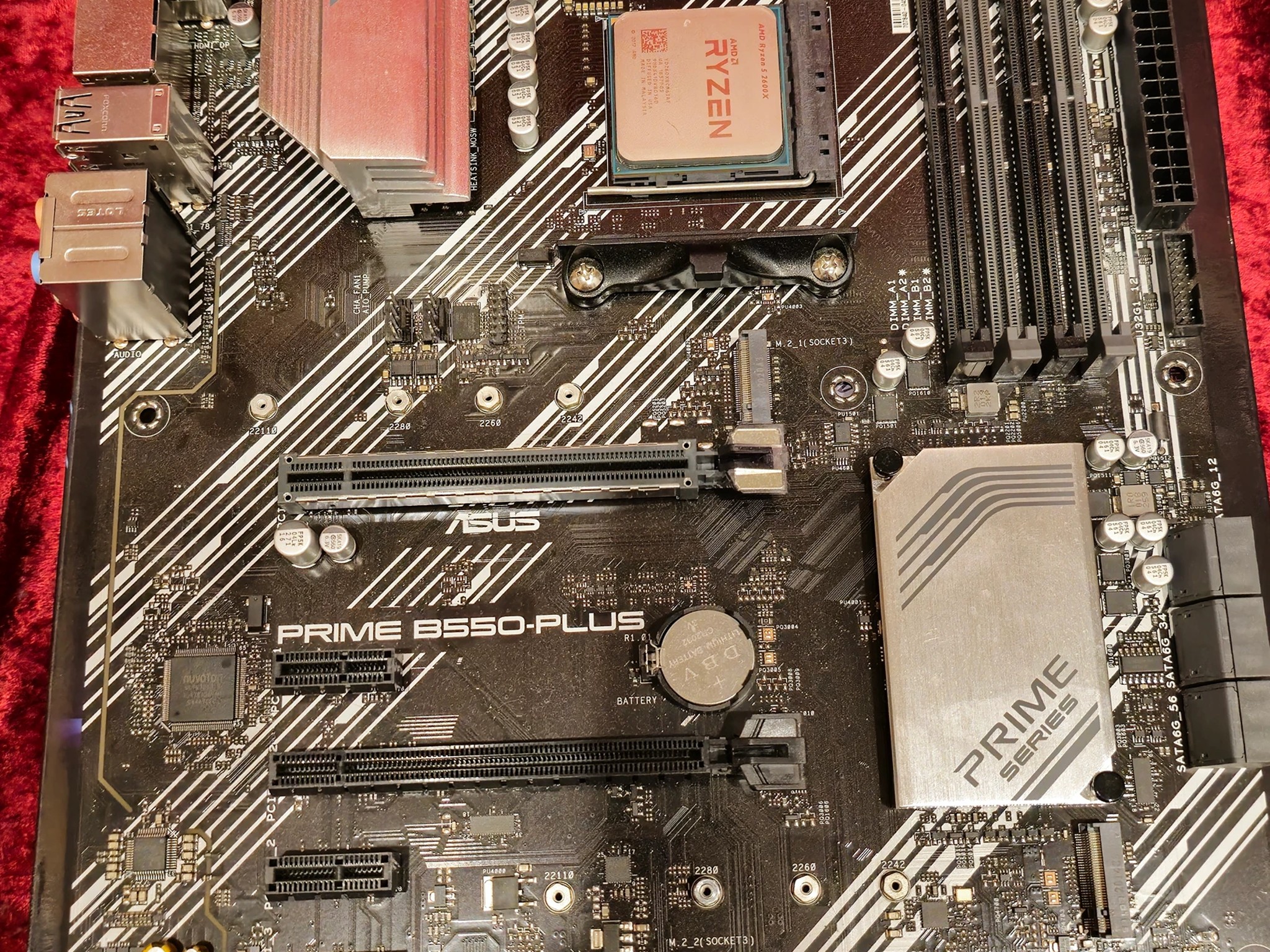 Asus Prime B550-Plus & Ryzen 5 2600x (Used)