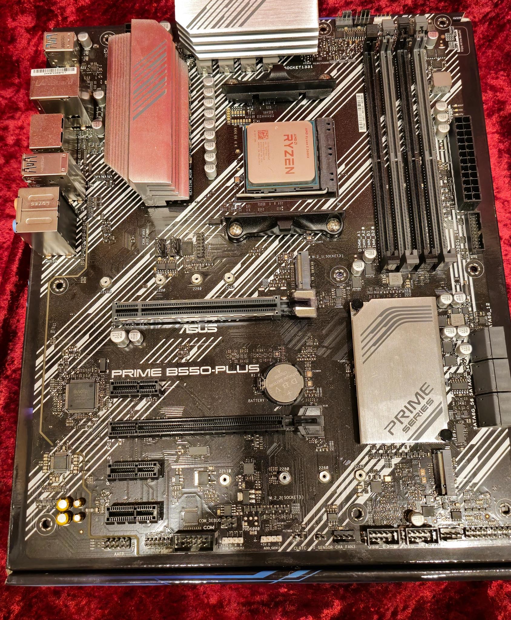 Asus Prime B550-Plus & Ryzen 5 2600x (Used)