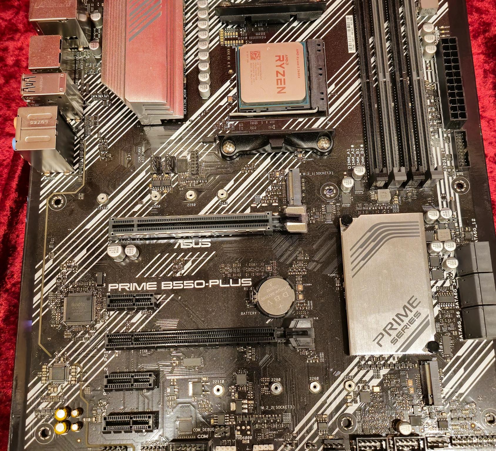 Asus Prime B550-Plus & Ryzen 5 2600x (Used)