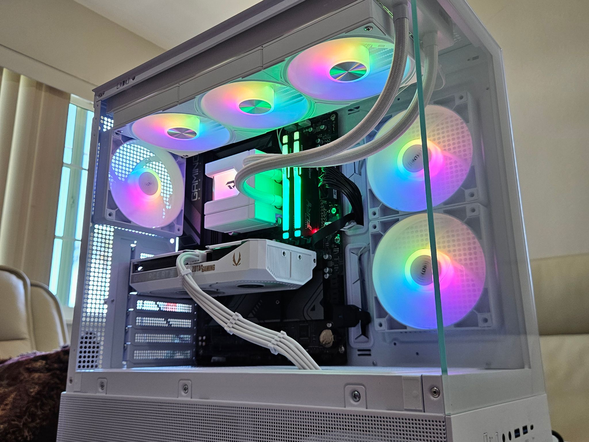 RTX 5060 Ti Gaming PC | 1TB M.2 Samsung 980 Pro | 16GB DDR5 | B650 | UpHere 360MM AIO | Windows 11