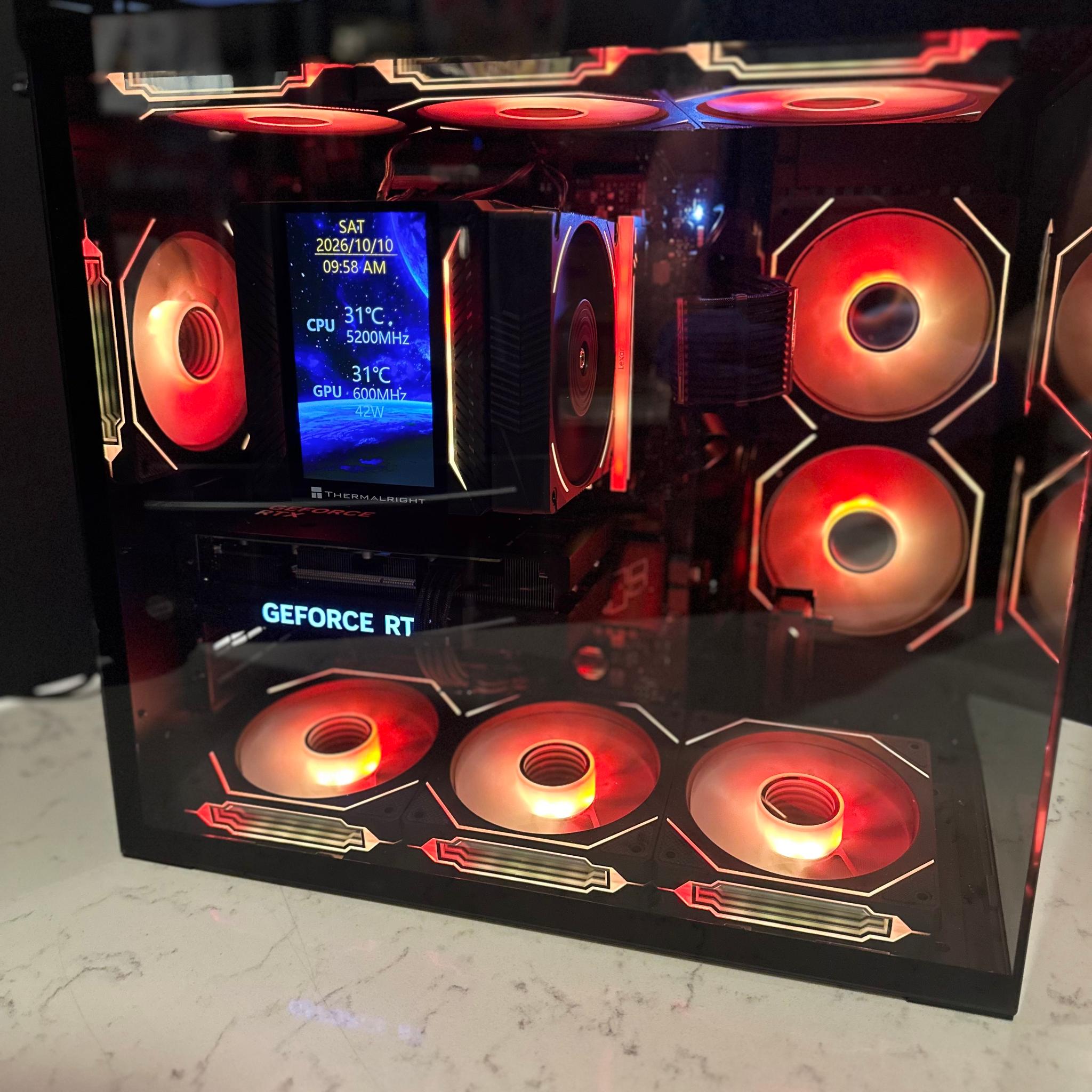 Ryzen 5 7600X - Nvidia RTX 4070 12GB, Mid Tower Gaming PC, (2) 512GB M.2, 4TB SATA