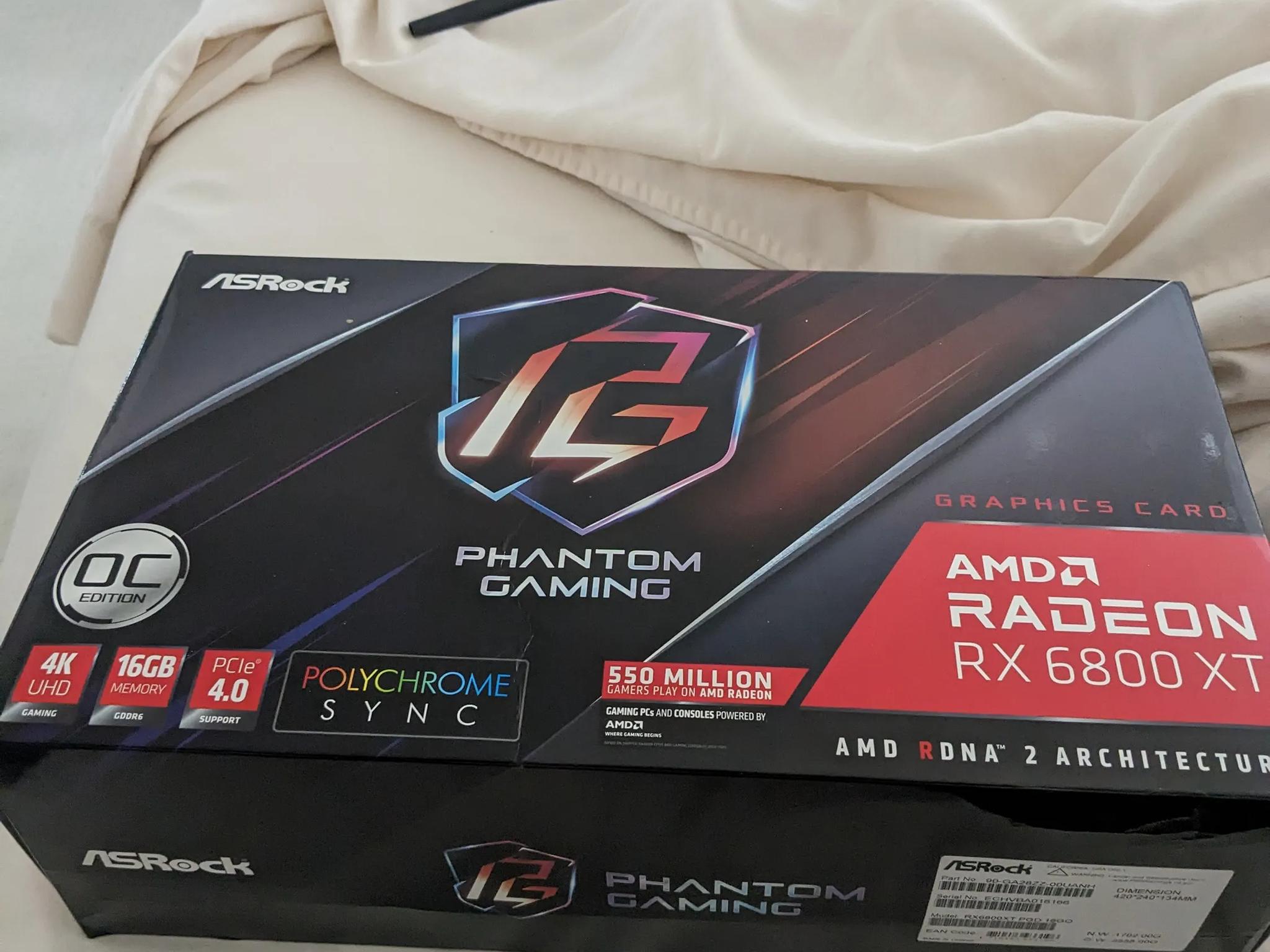 Asrock Radeon RX 6800xt
