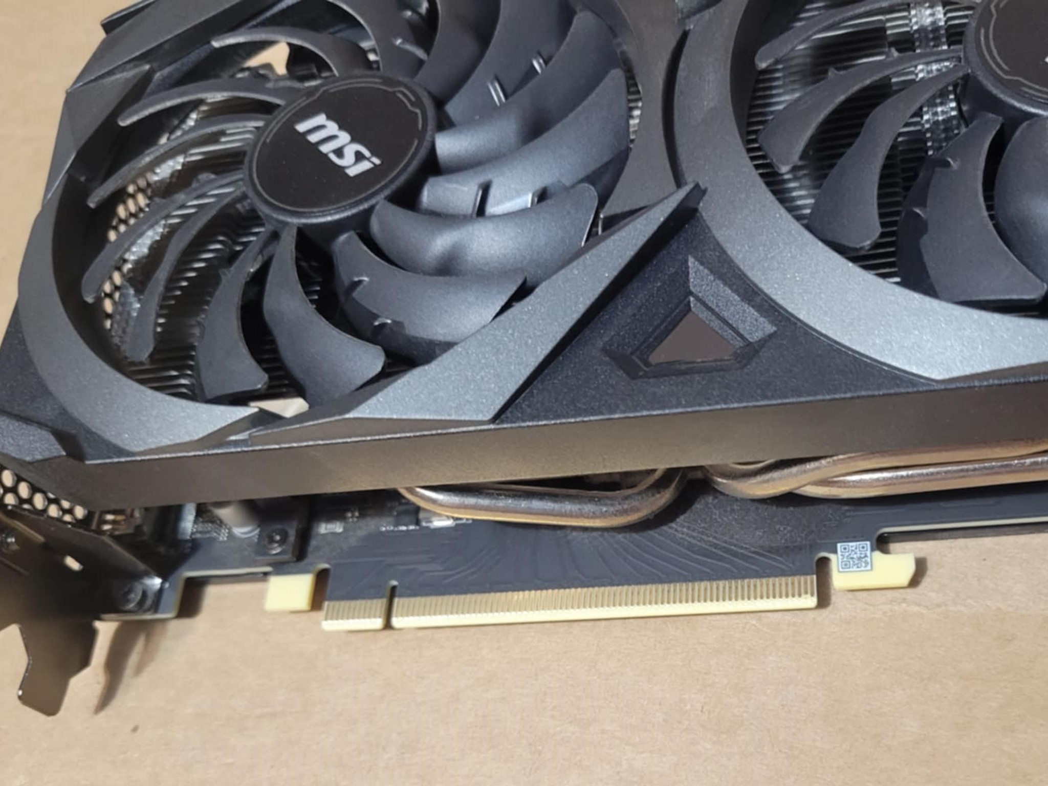 3070 MSI Ventus 2X 8GB GPU 2 fan