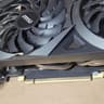3070 MSI Ventus 2X 8GB GPU 2 fan