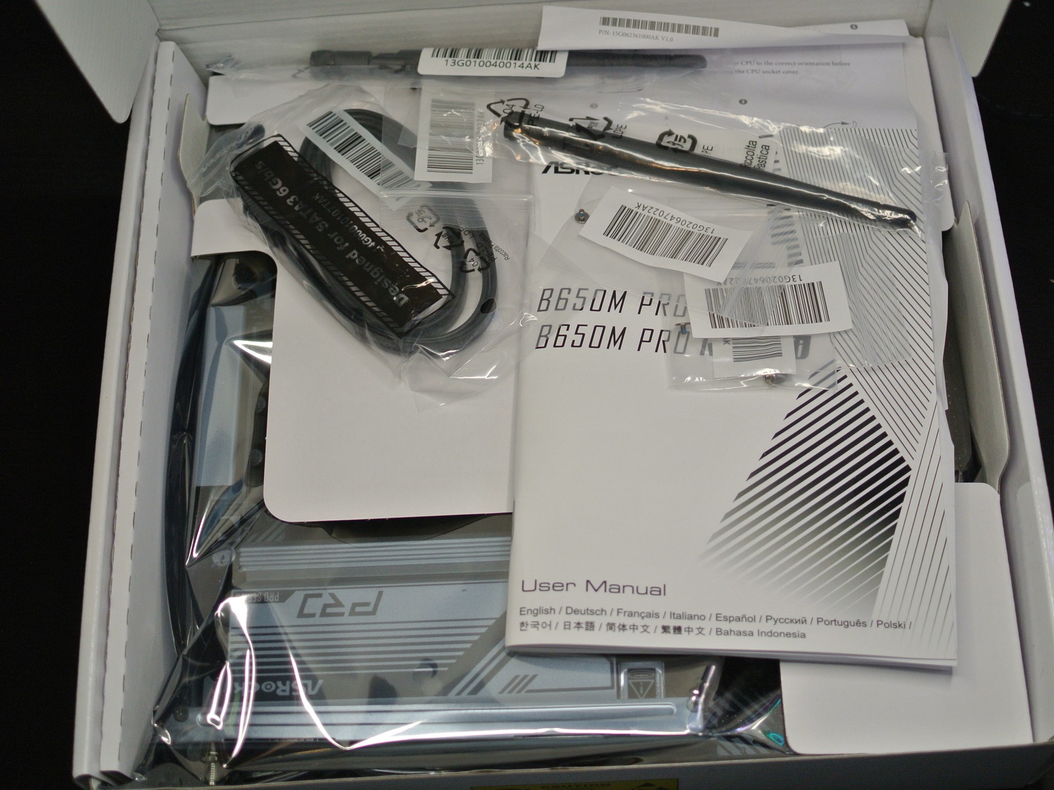 ASRock B650M PRO RS WIFI AM5 DDR5 PCie 5 Motherboard New