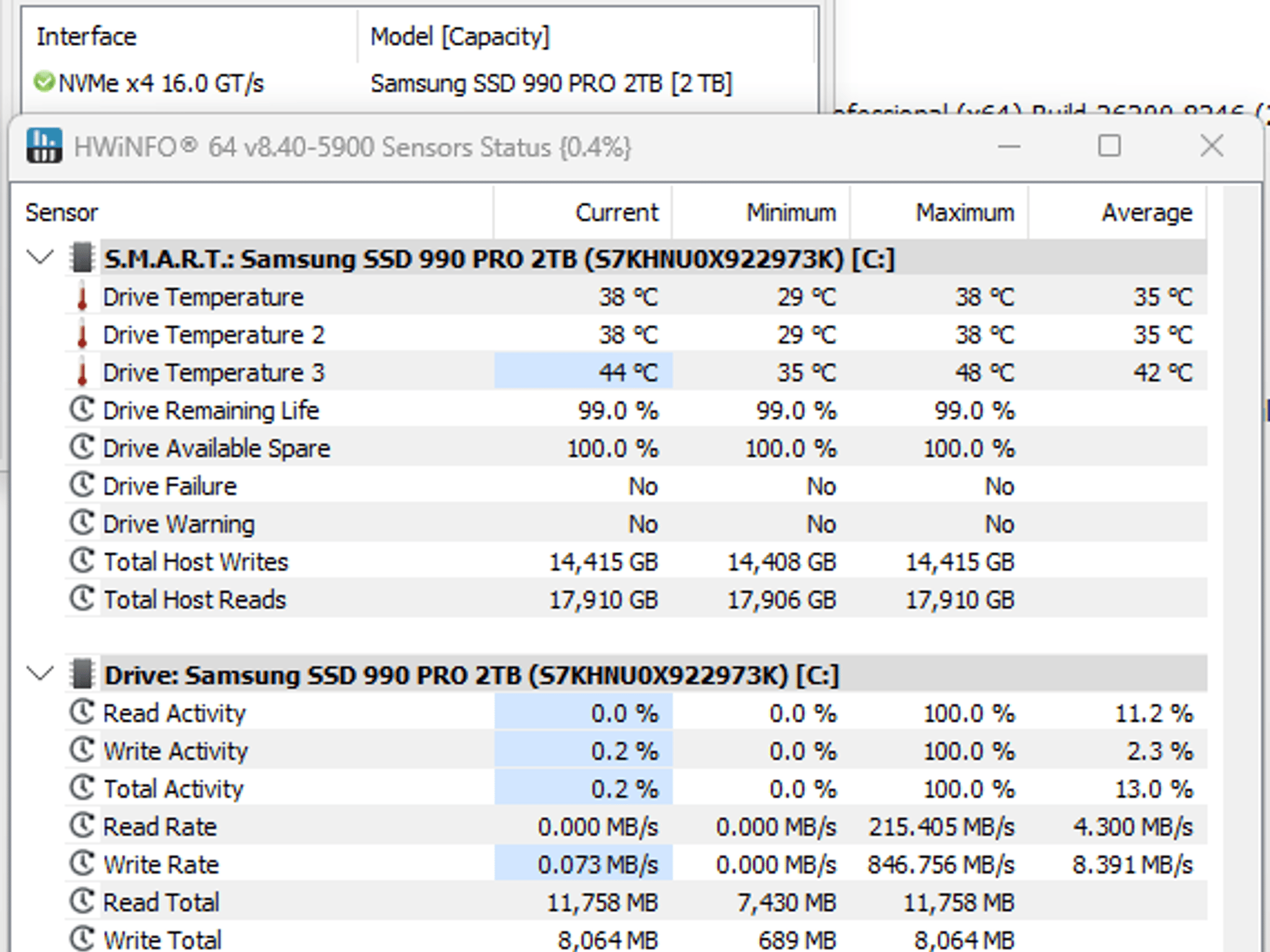 Samsung 990 PRO M.2 2280 2TB (SSD)
