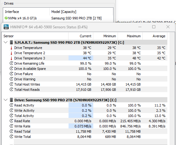 Samsung 990 PRO M.2 2280 2TB (SSD)