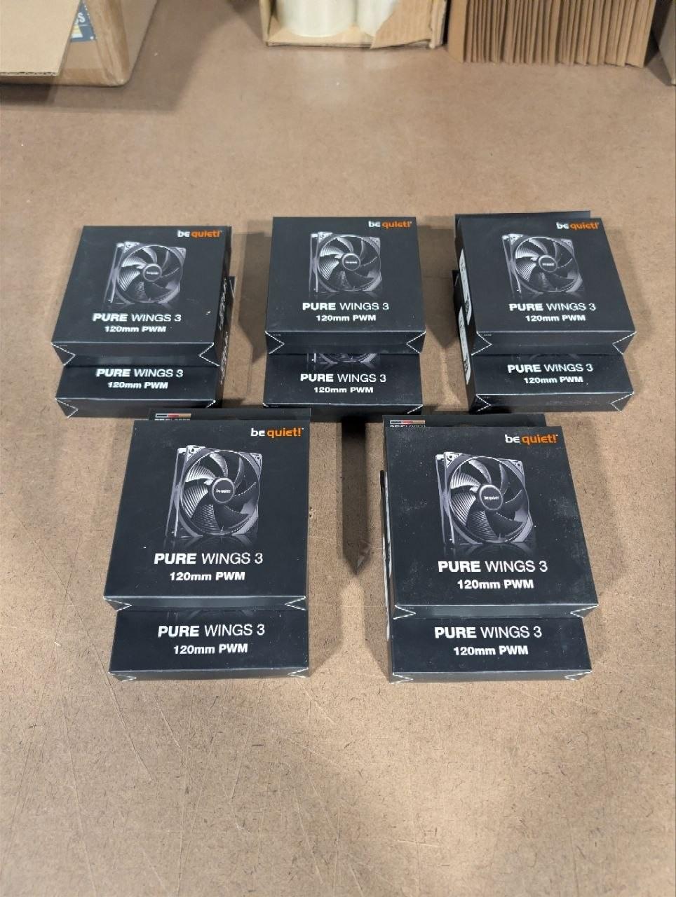 Pure Wings 3 | 120mm PWM Case Fan | High Performance Cooling Fan (2 Pack)