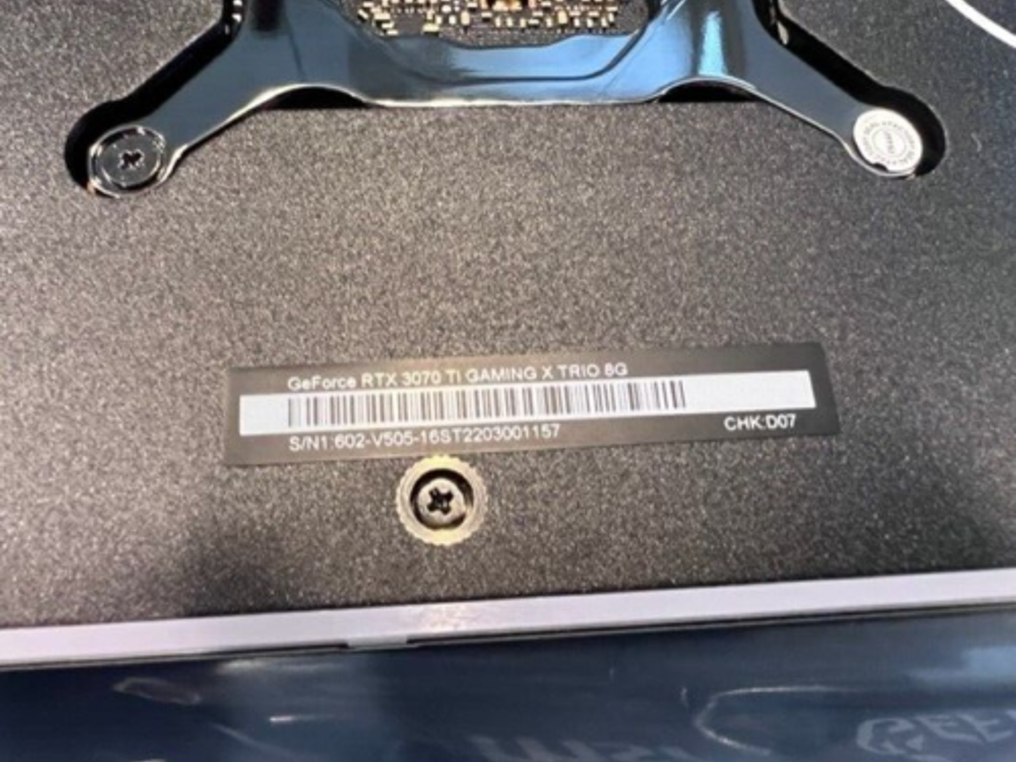MSi Geforce RTX 3070 Ti GAMING X TRIO 8G 8GB LHR GDDR6X Graphics Card GPU