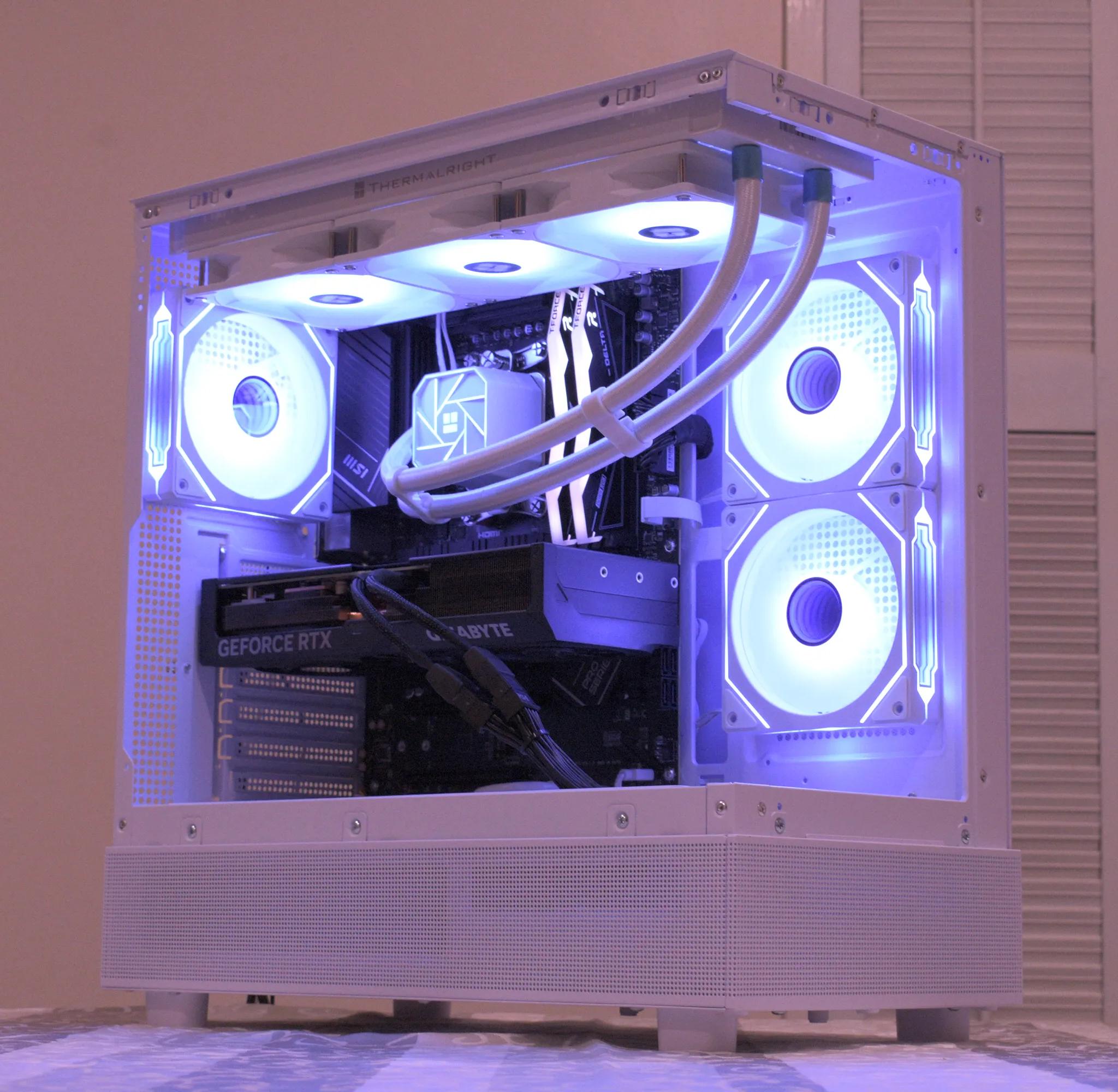 Gaming PC | Ryzen 7 7700X | RTX 4070ti 12GB | 32GB Ram DDR5 | 1TB nVME SSD | 1440p White Gaming PC